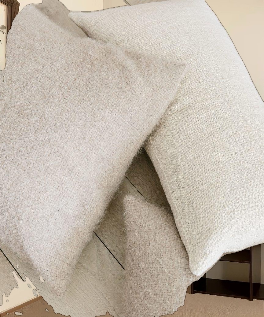 Alpaca Basketweave Pillow