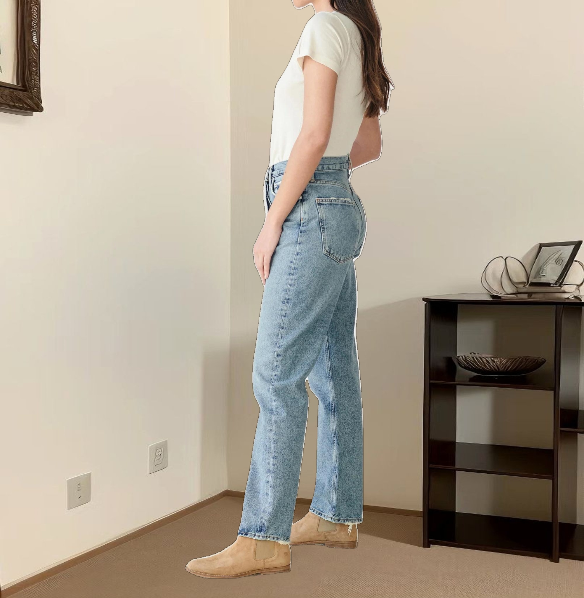 90's Pinch Waist Jean