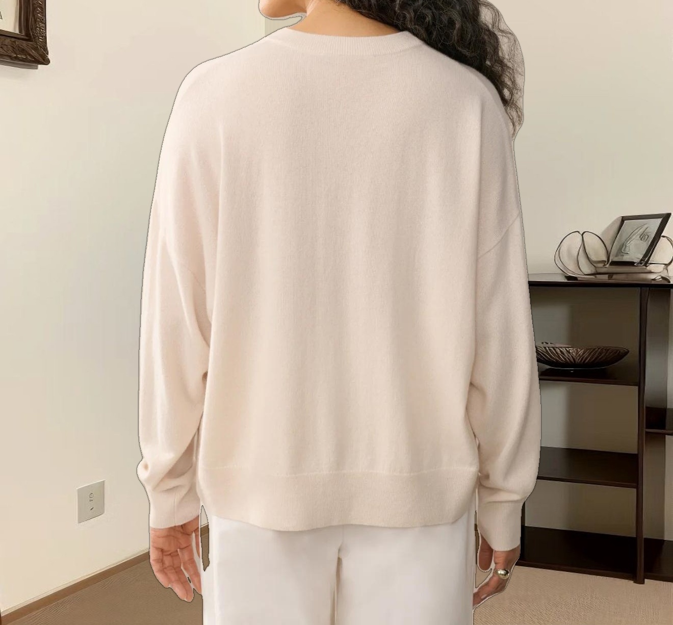 Cashmere Marina Crewneck