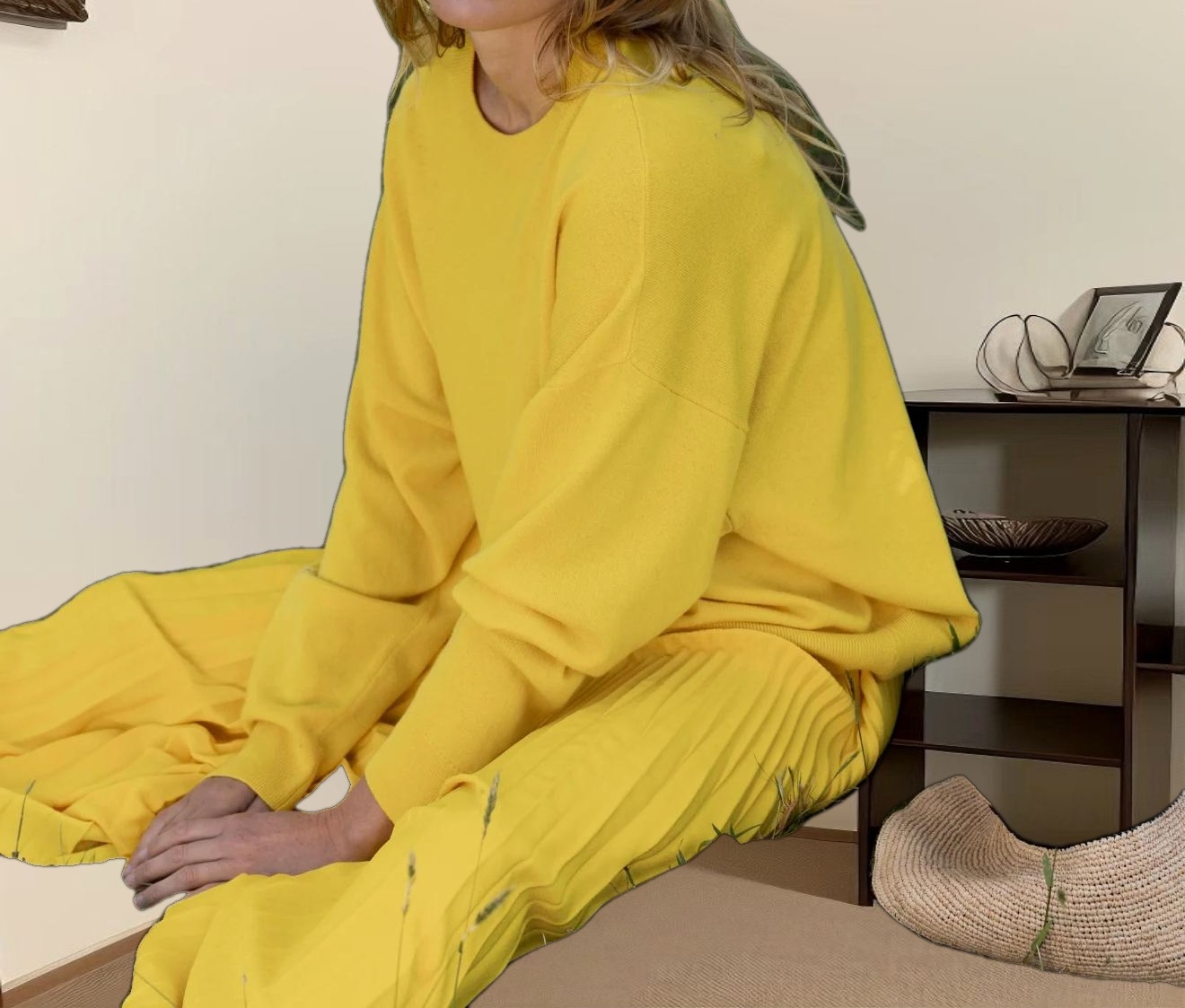 Cashmere Marina Crewneck