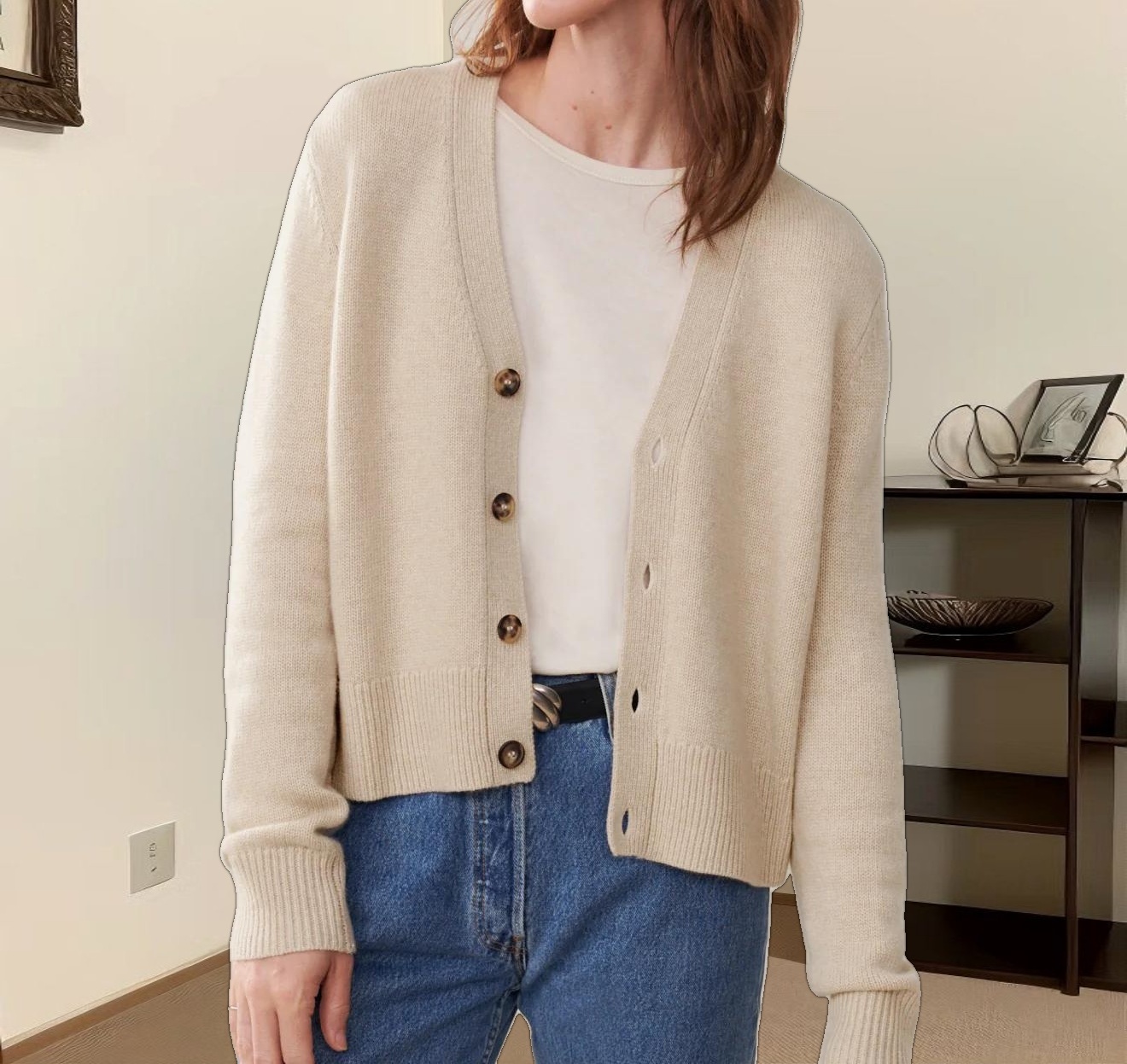 Cashmere Colette Cardigan