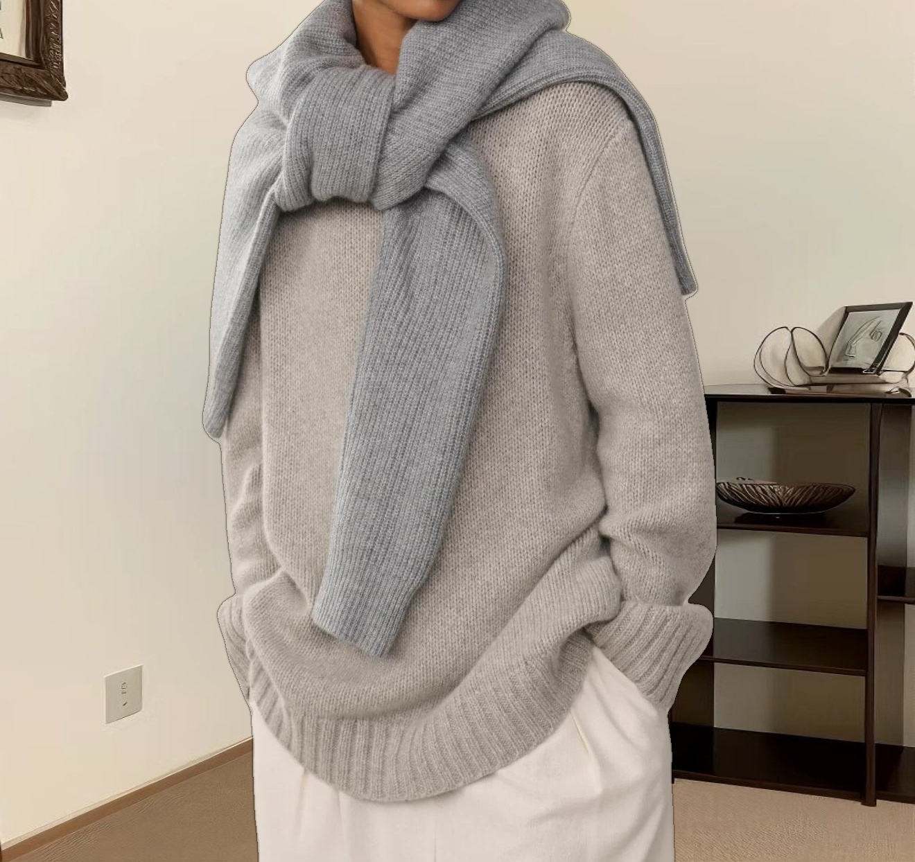 Cashmere Amelia Crewneck