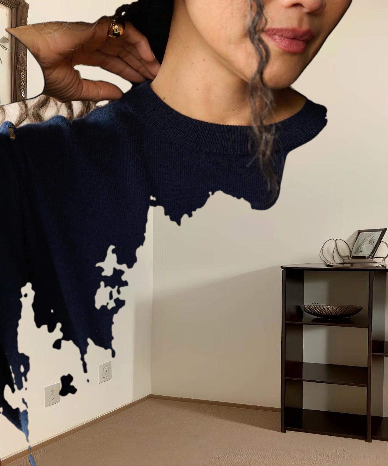 Cashmere Marina Crewneck