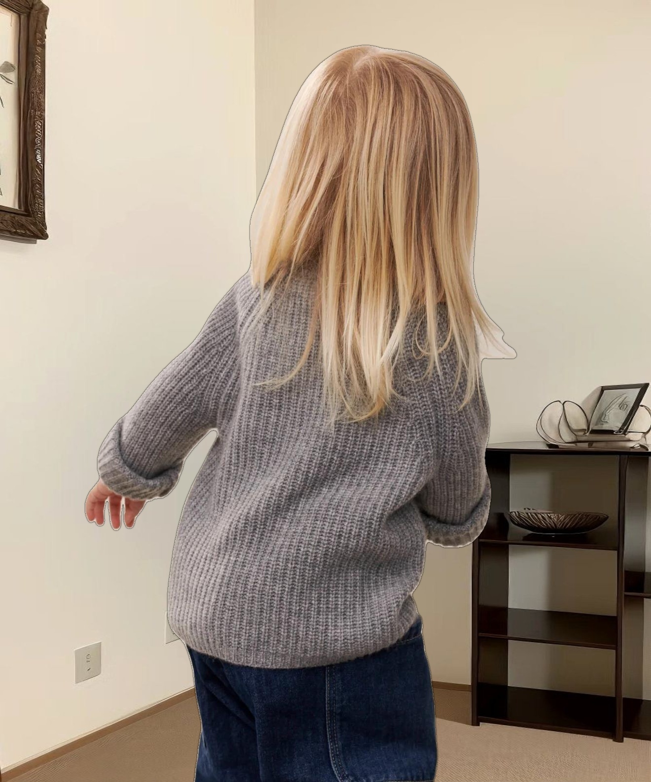 Kids' Cashmere Fisherman