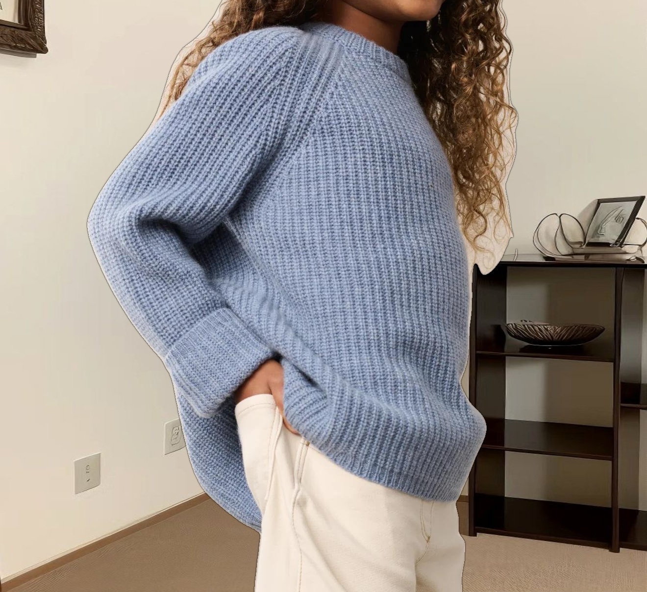 Kids' Cashmere Fisherman