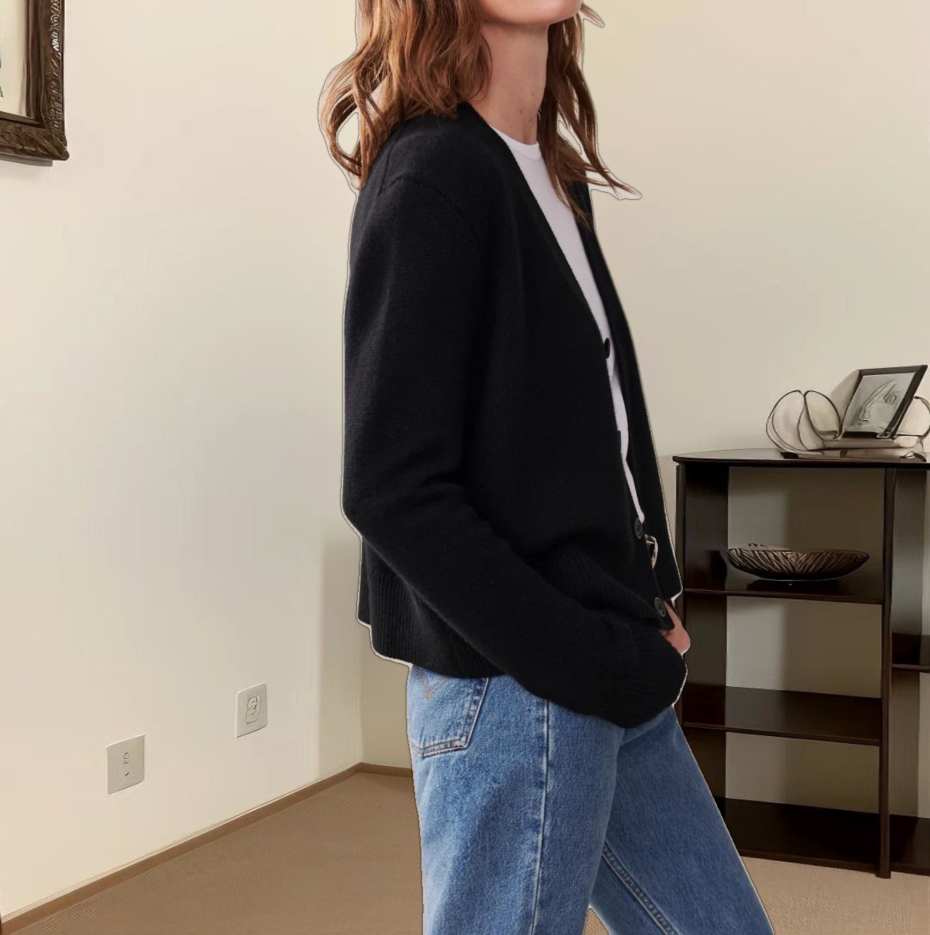 Cashmere Colette Cardigan