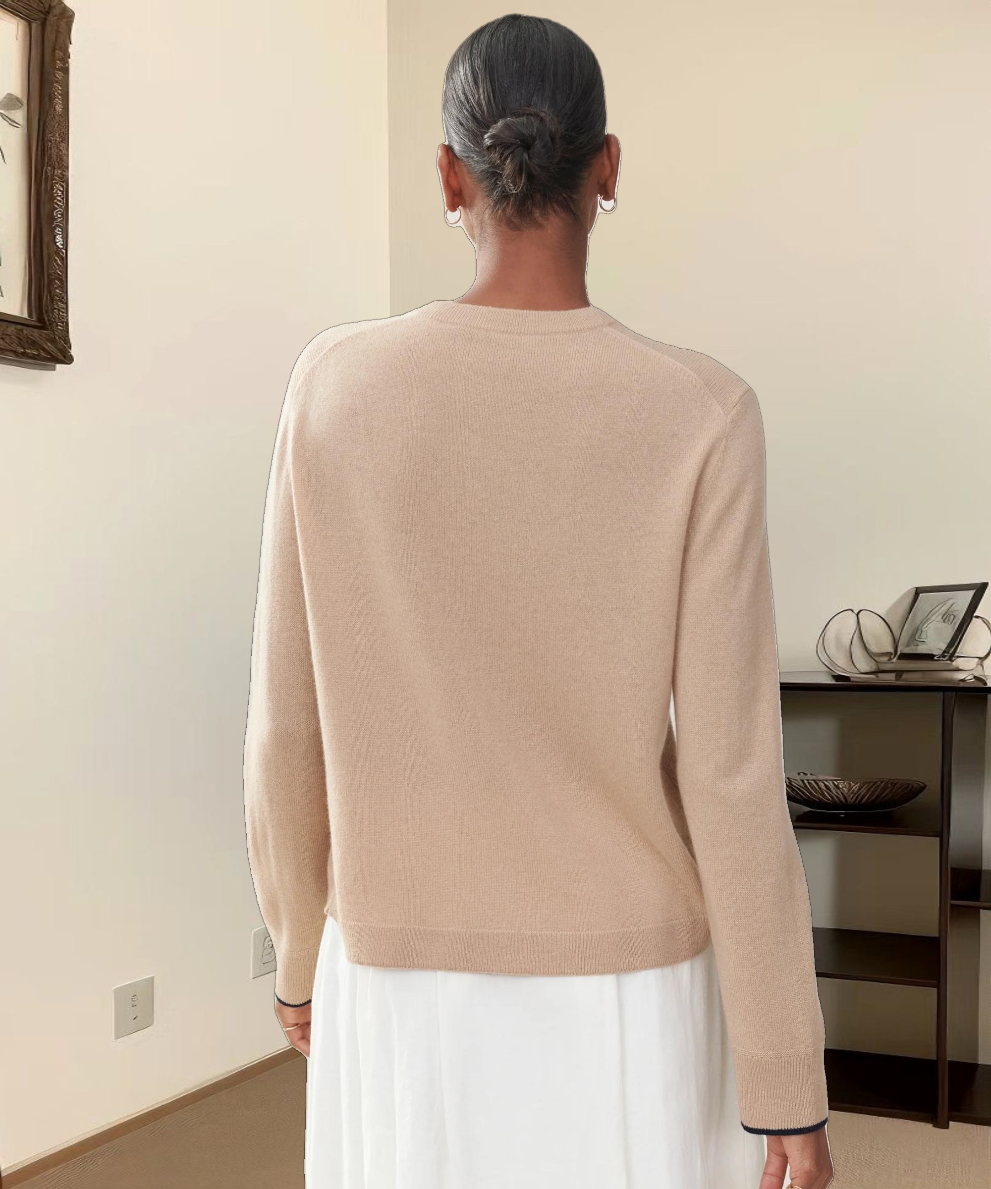 Flynn Cashmere Crewneck