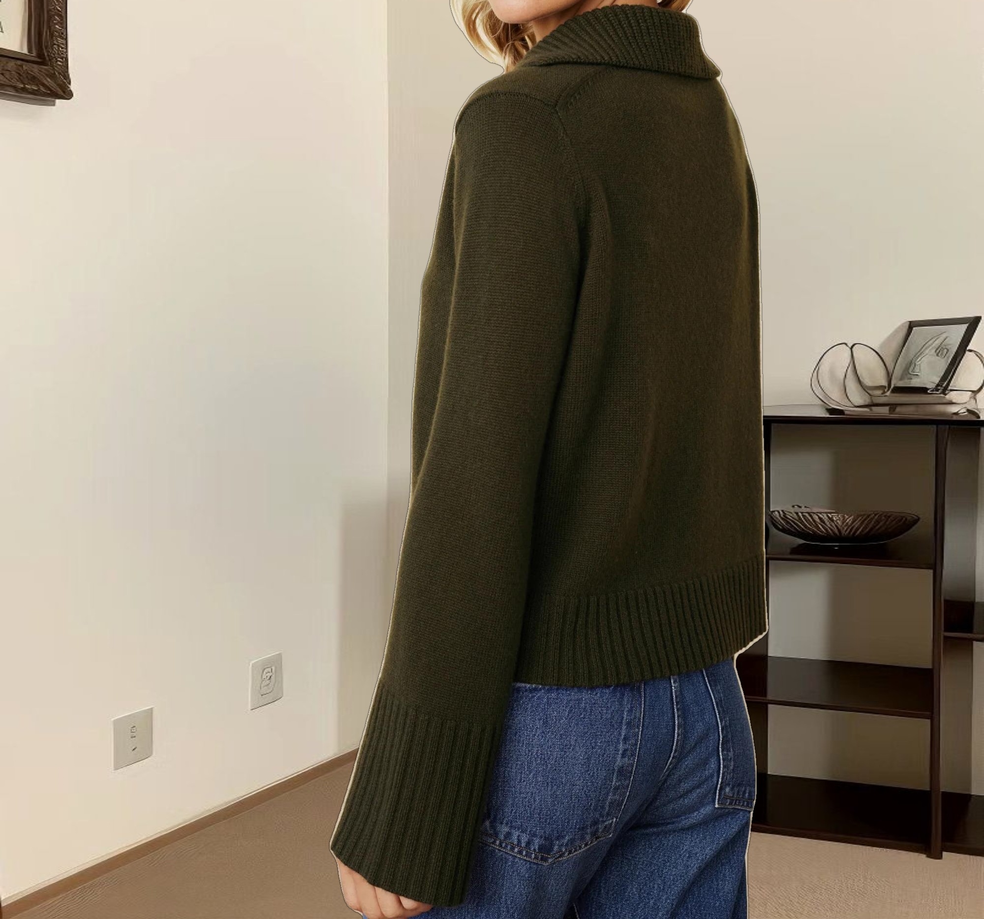 Cashmere Frances Polo