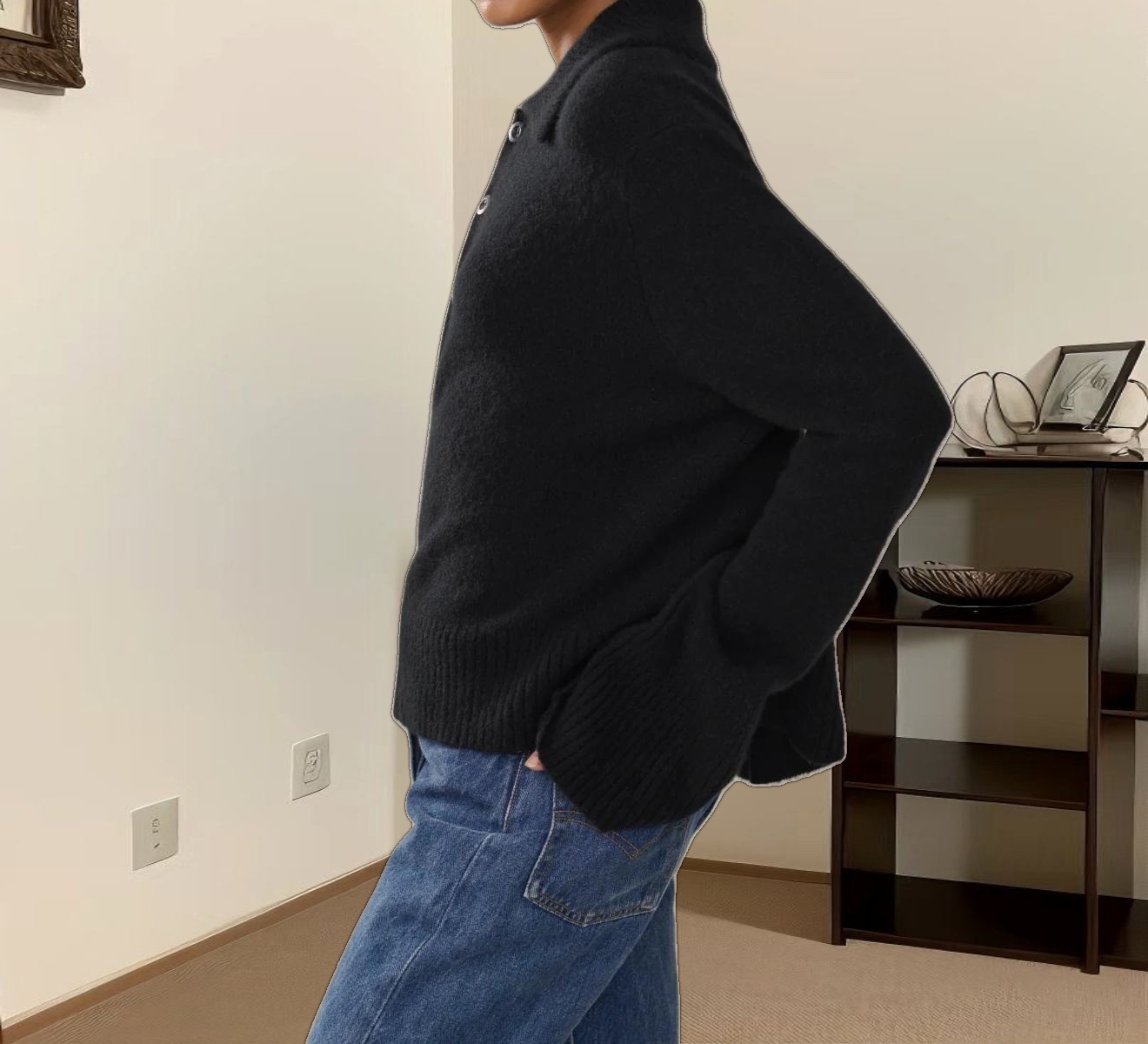 Cashmere Stevie Polo