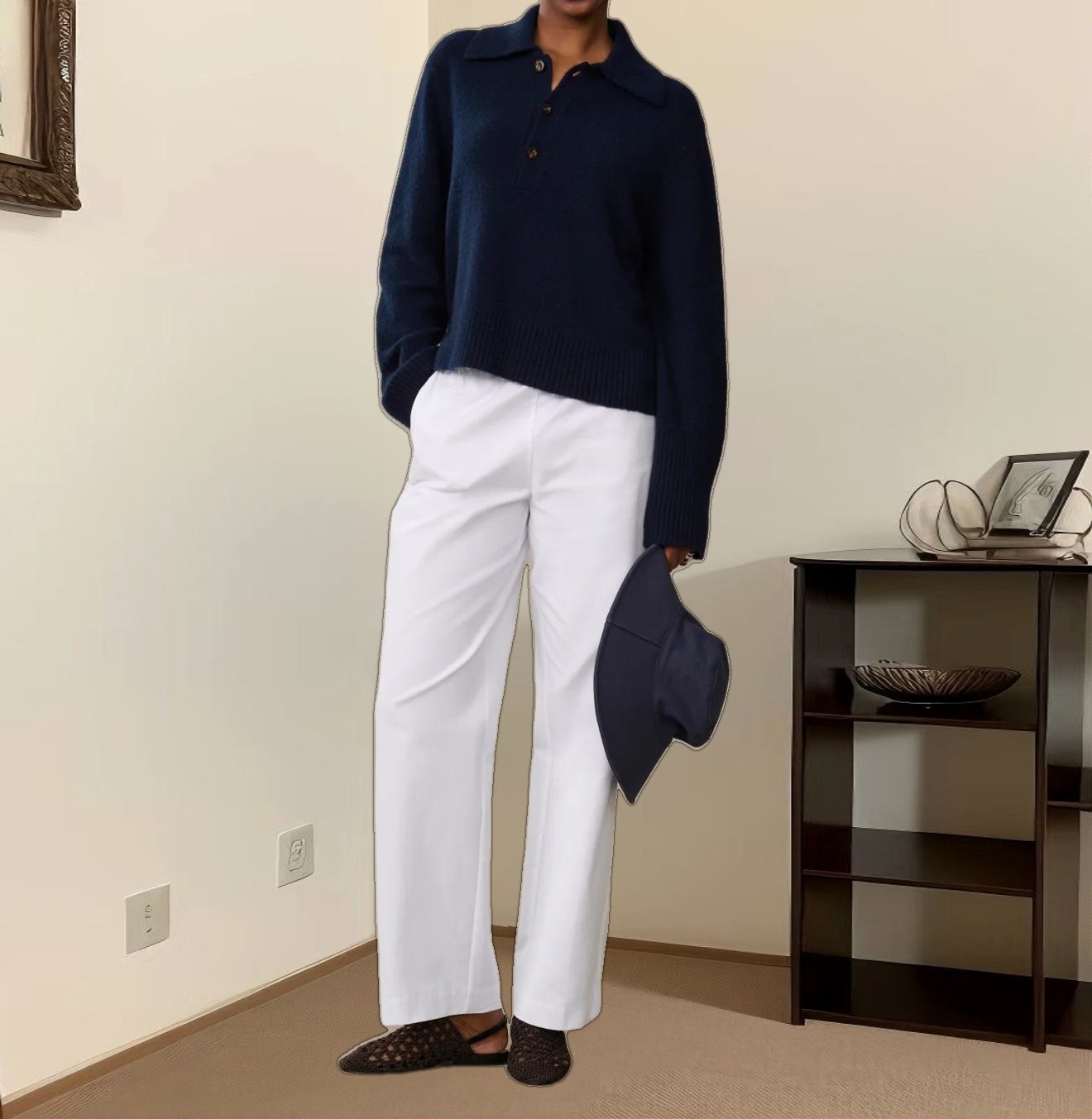 Cashmere Stevie Polo