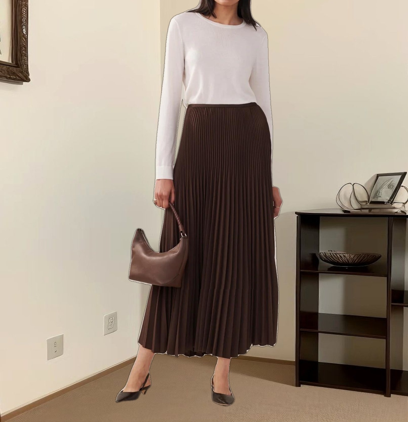 Pleated Skirt