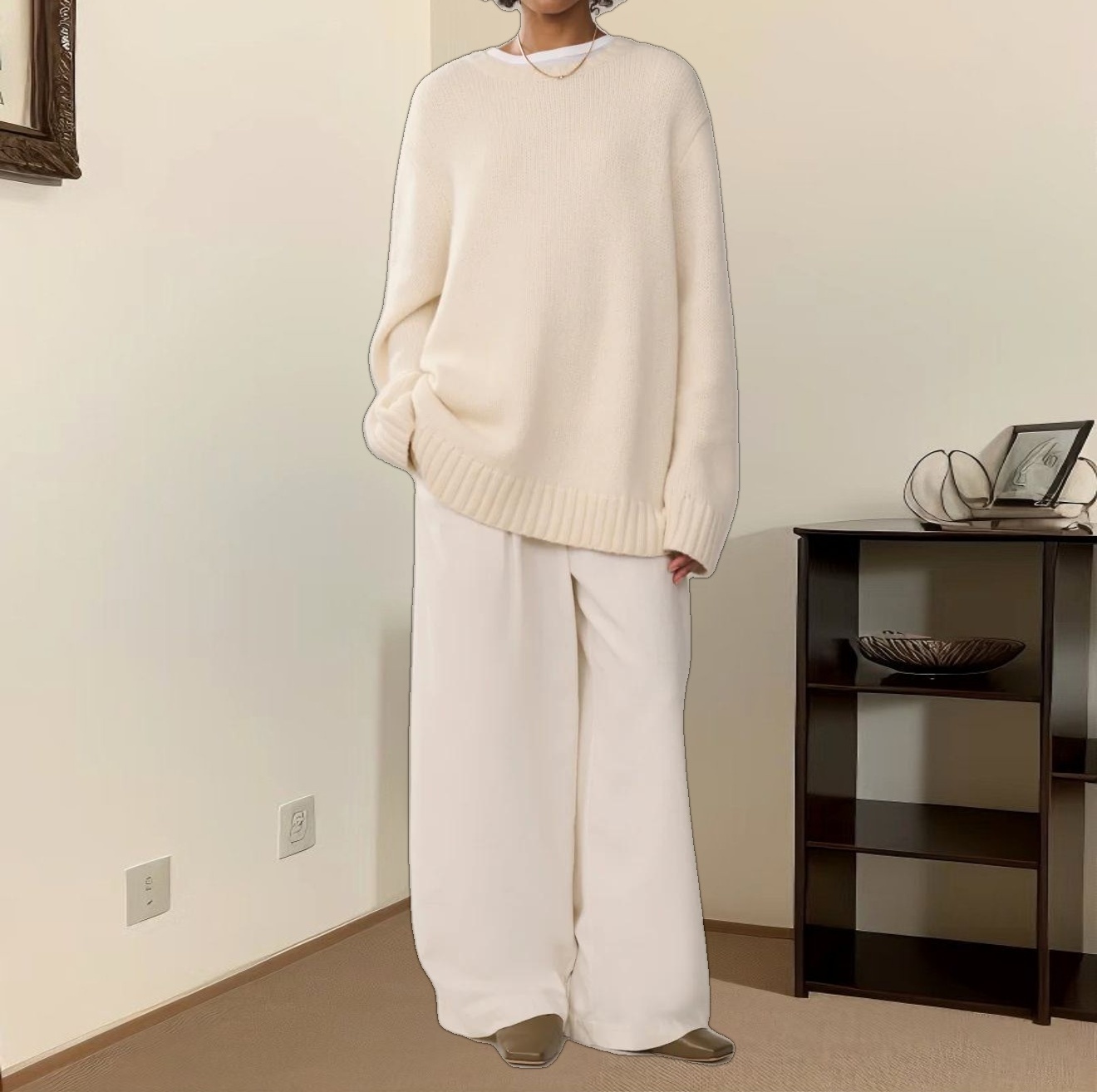 Cashmere Amelia Crewneck