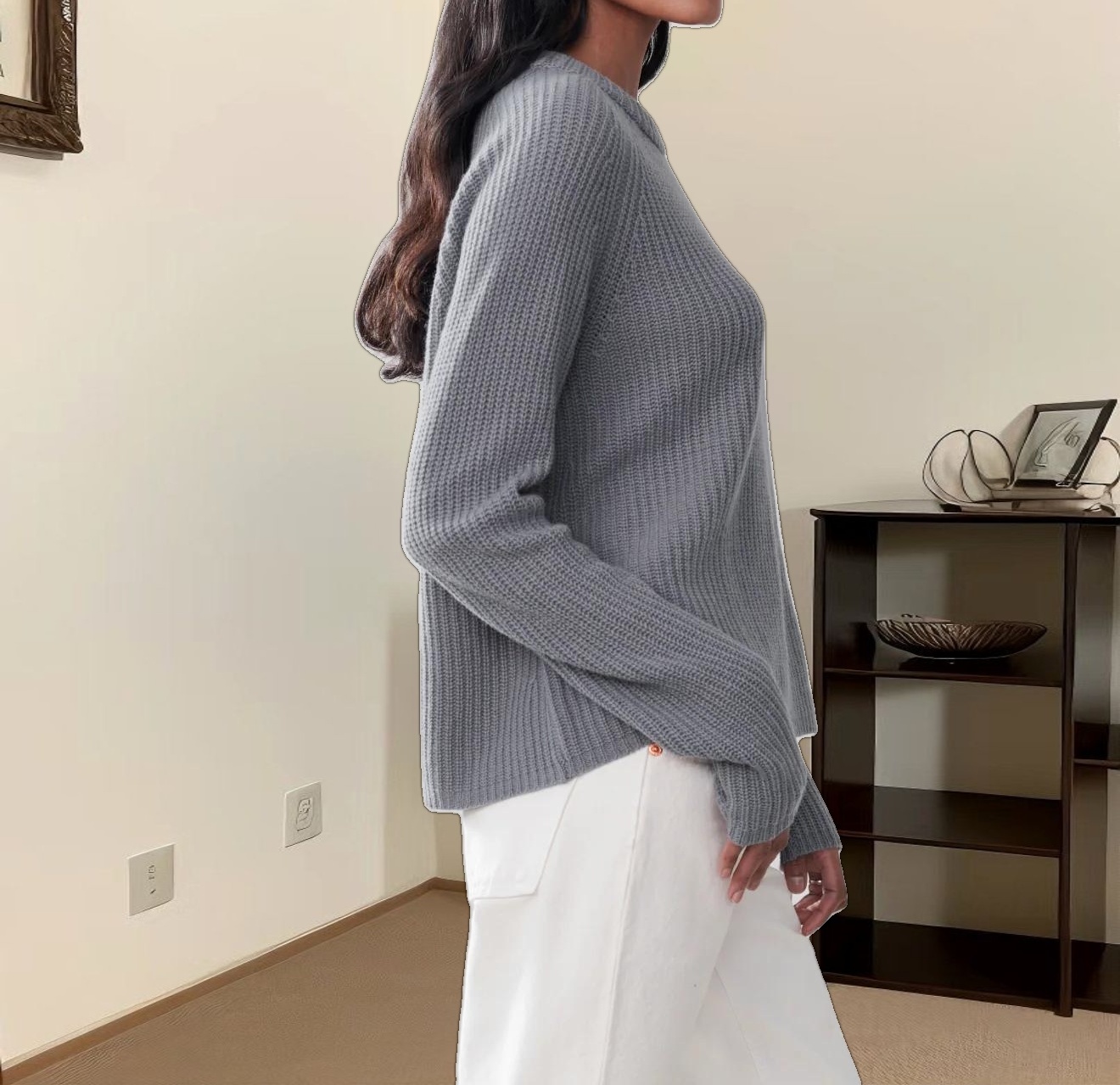 Cashmere Fisherman Sweater