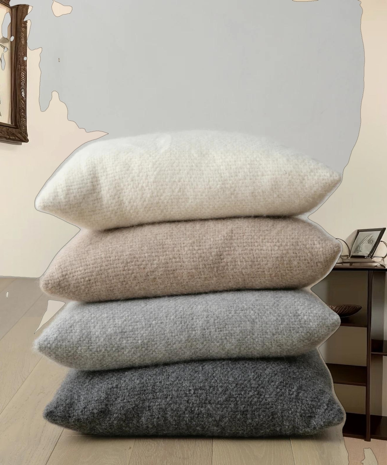 Alpaca Basketweave Pillow