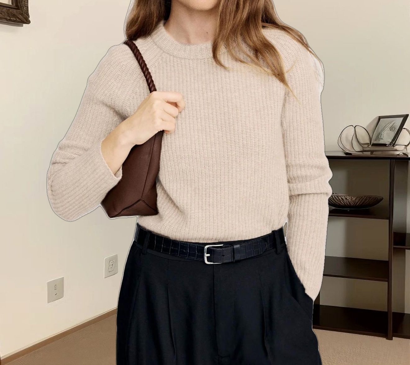 Cashmere Fisherman Sweater