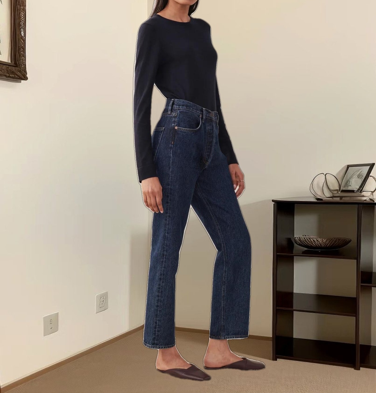 90's Pinch Waist Jean