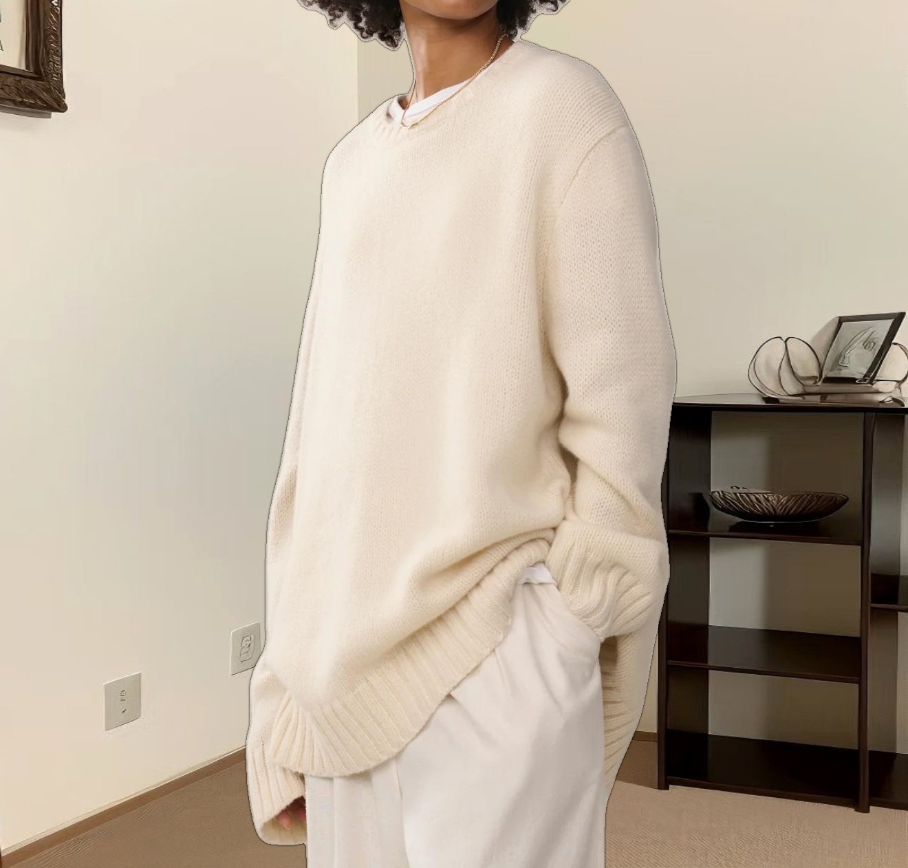 Cashmere Amelia Crewneck