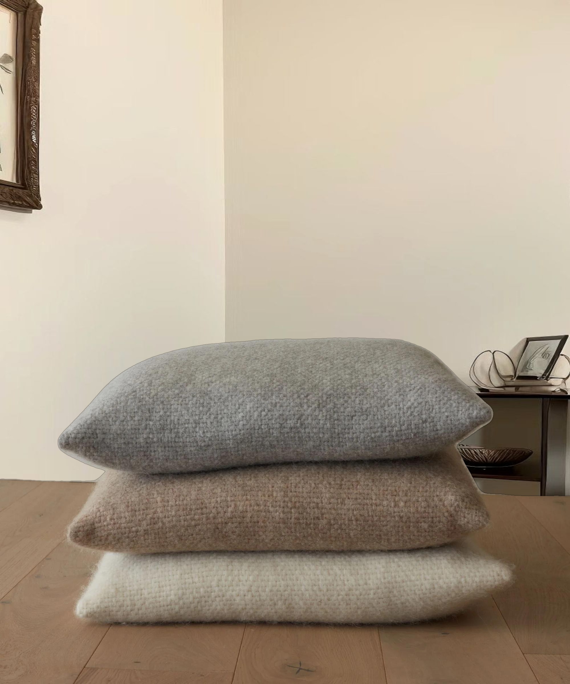 Alpaca Basketweave Pillow