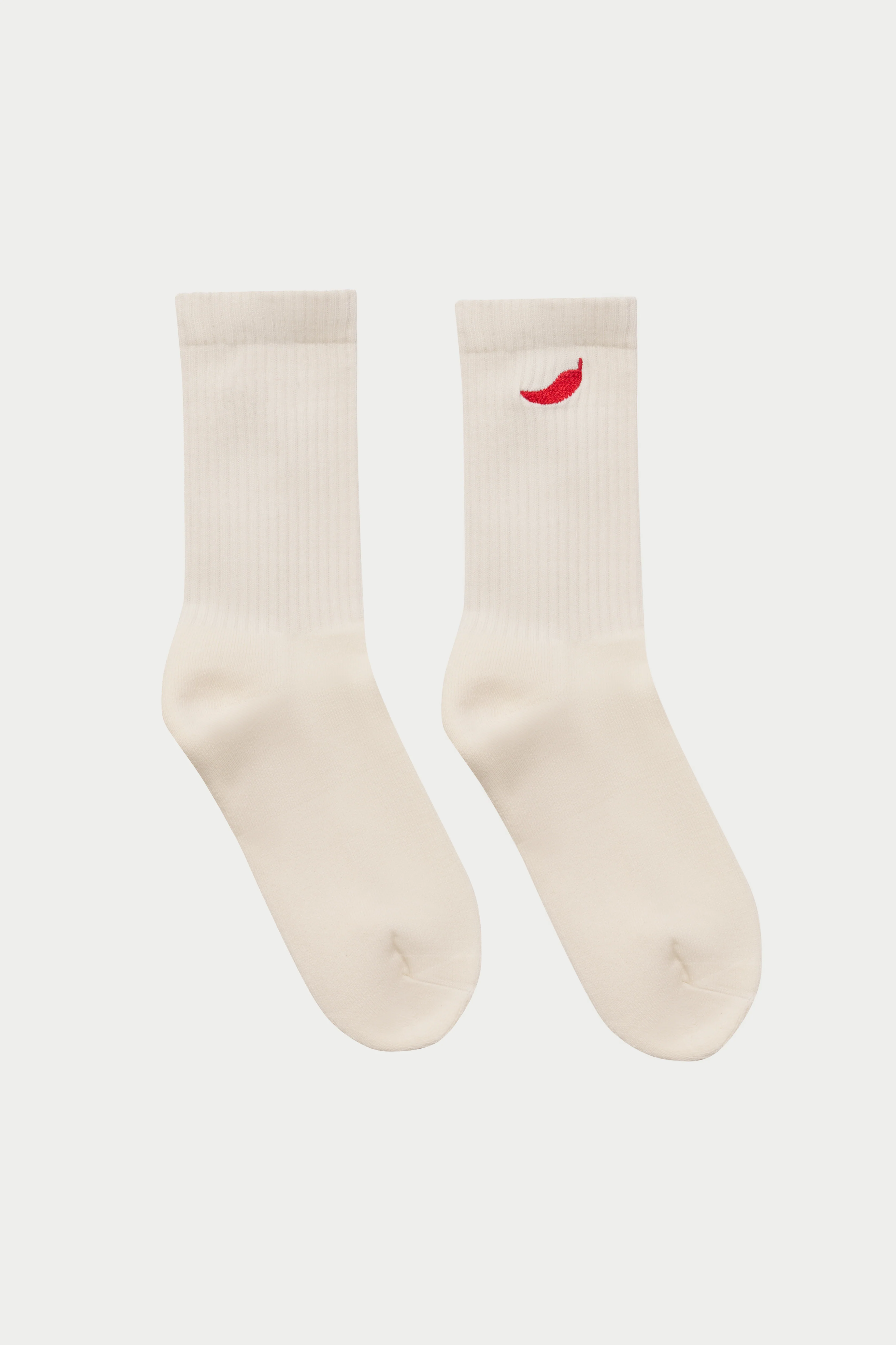 PADEL & PALOMAS CHILLI SPORTS SOCKS - OFF WHITE