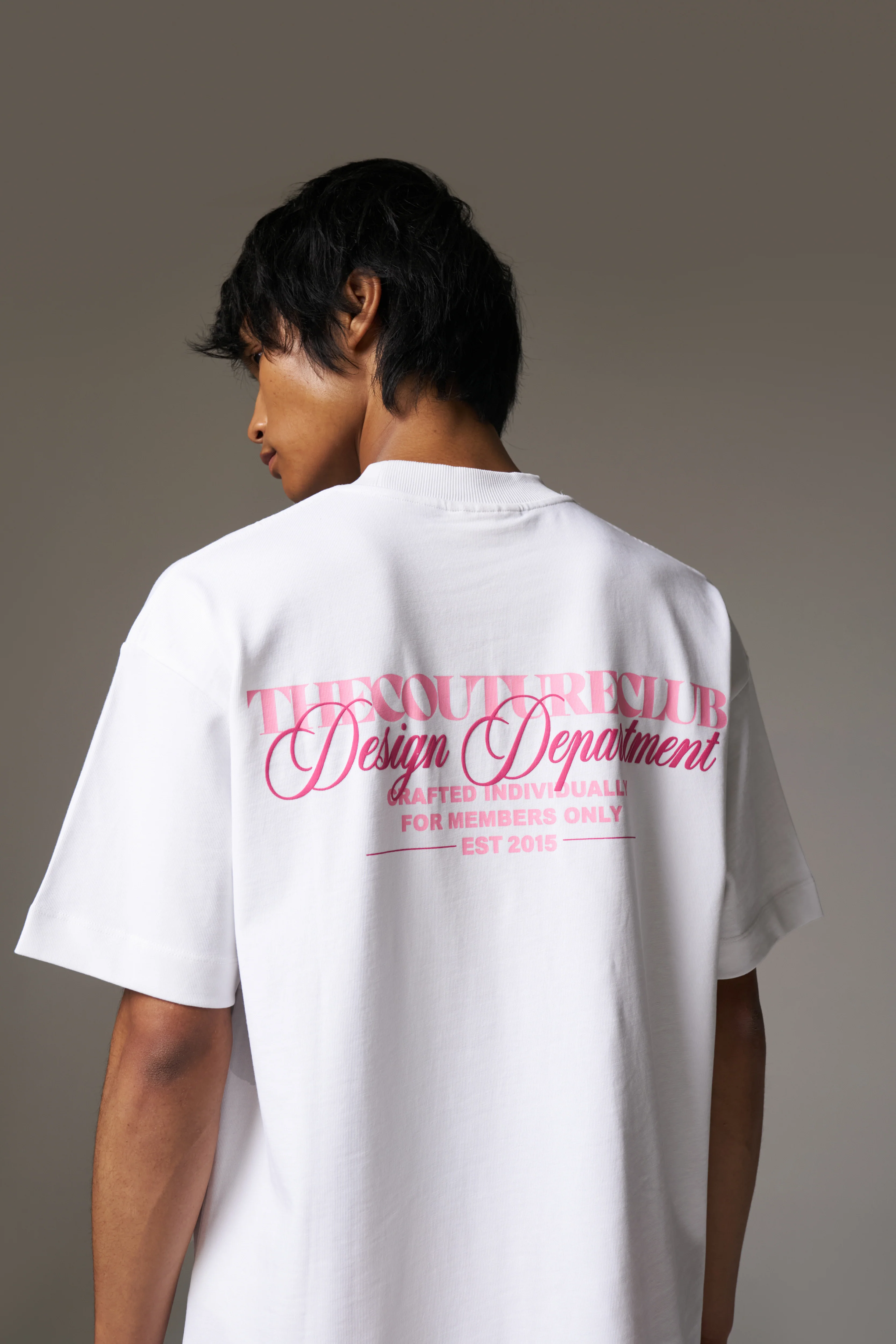 DESIGN DEPARTMENT GRAPHIC T-SHIRT - PINK