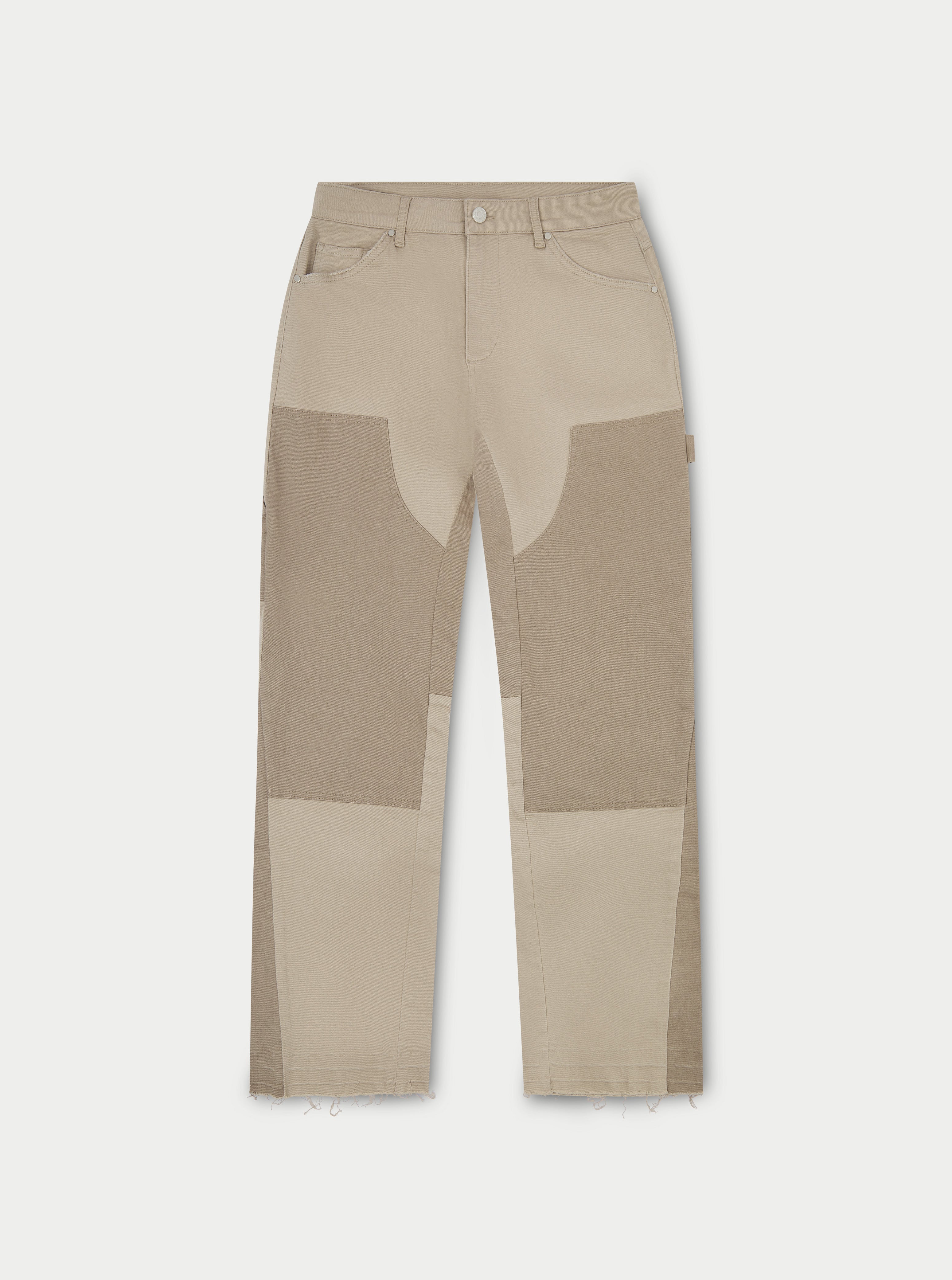 CANVAS CARPENTER TROUSER - BEIGE