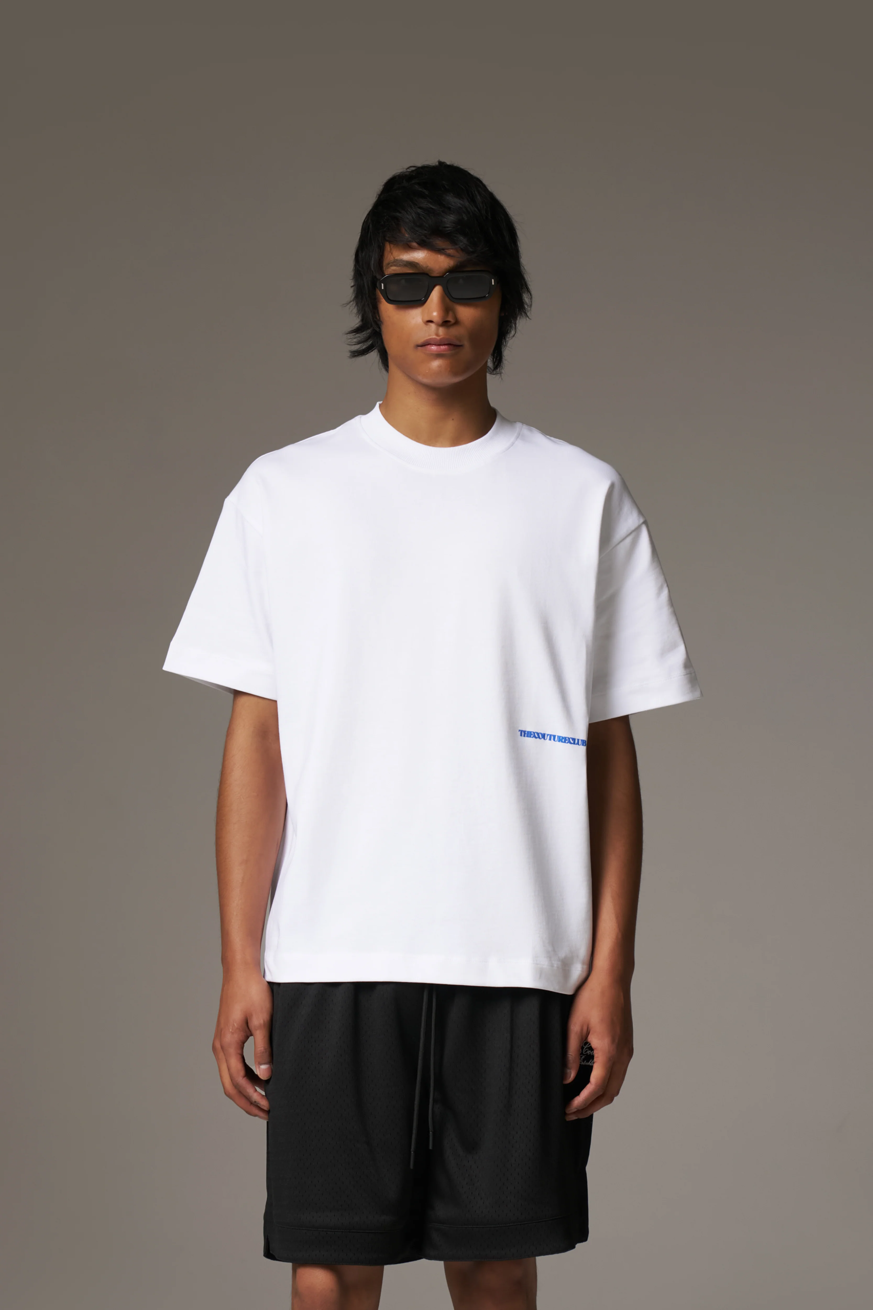 DESIGN DEPARTMENT GRAPHIC T-SHIRT - BLUE