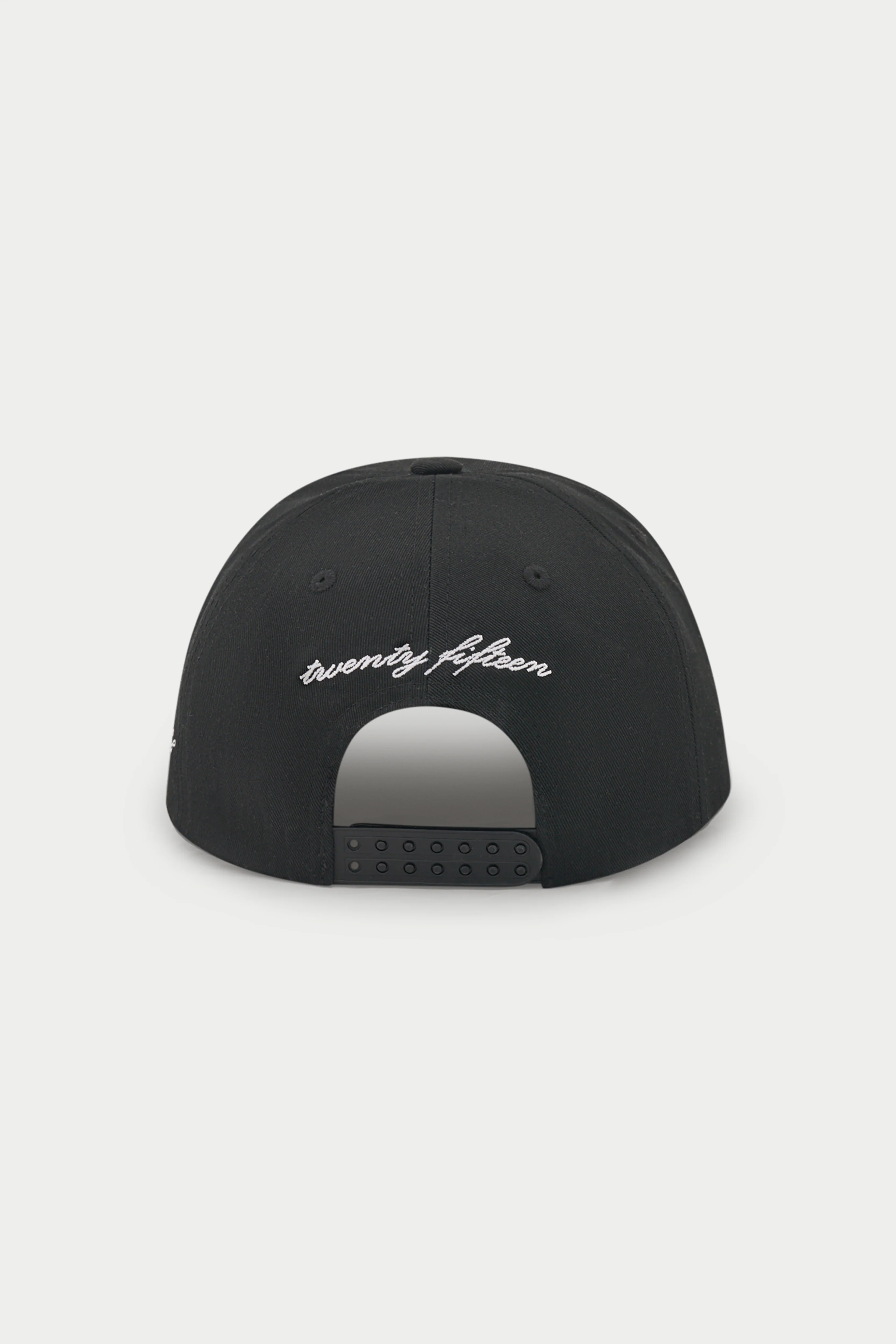 MONOGRAM EMBLEM CAP - BLACK