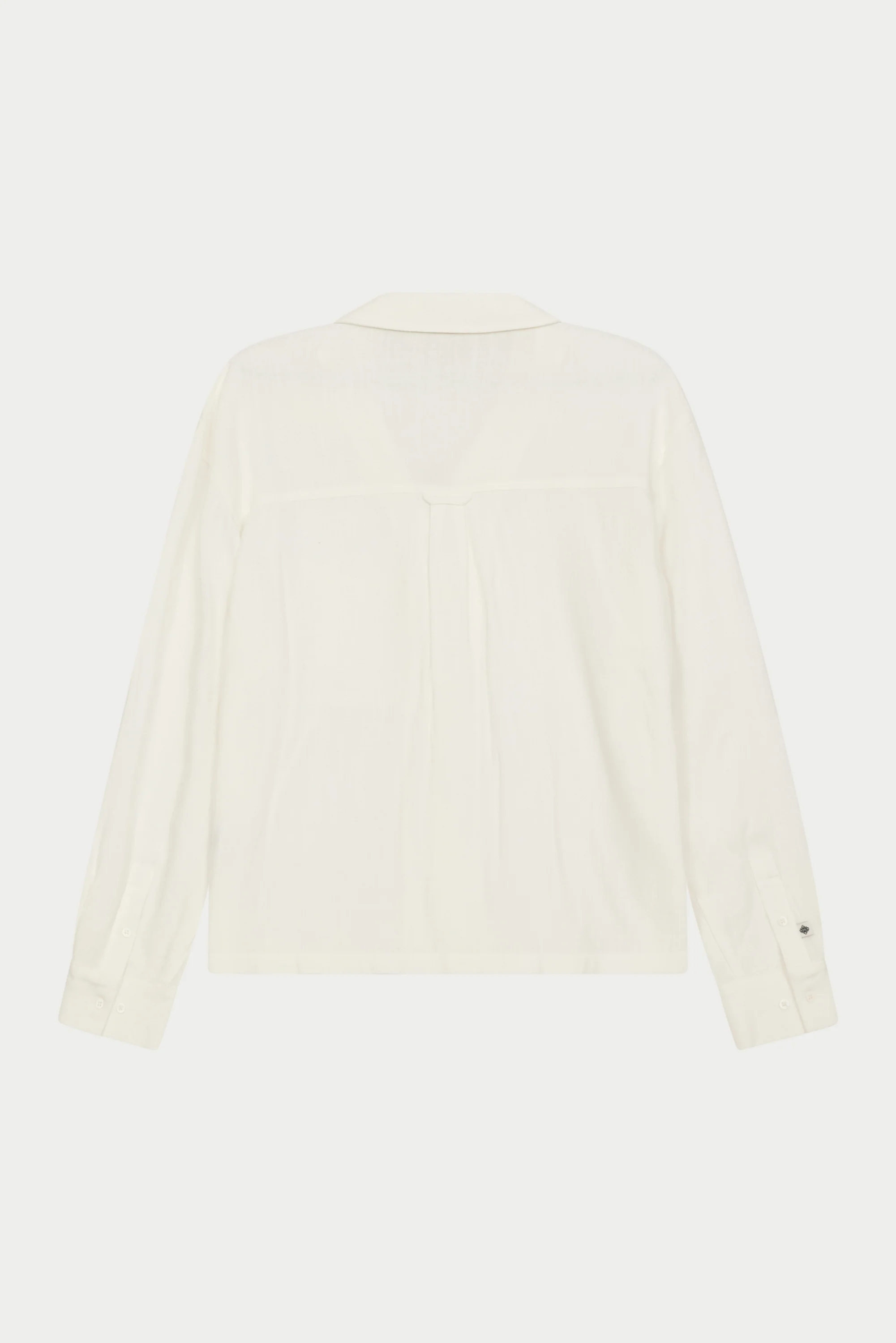 TEXTURED WOVEN SHIRT - WHITE