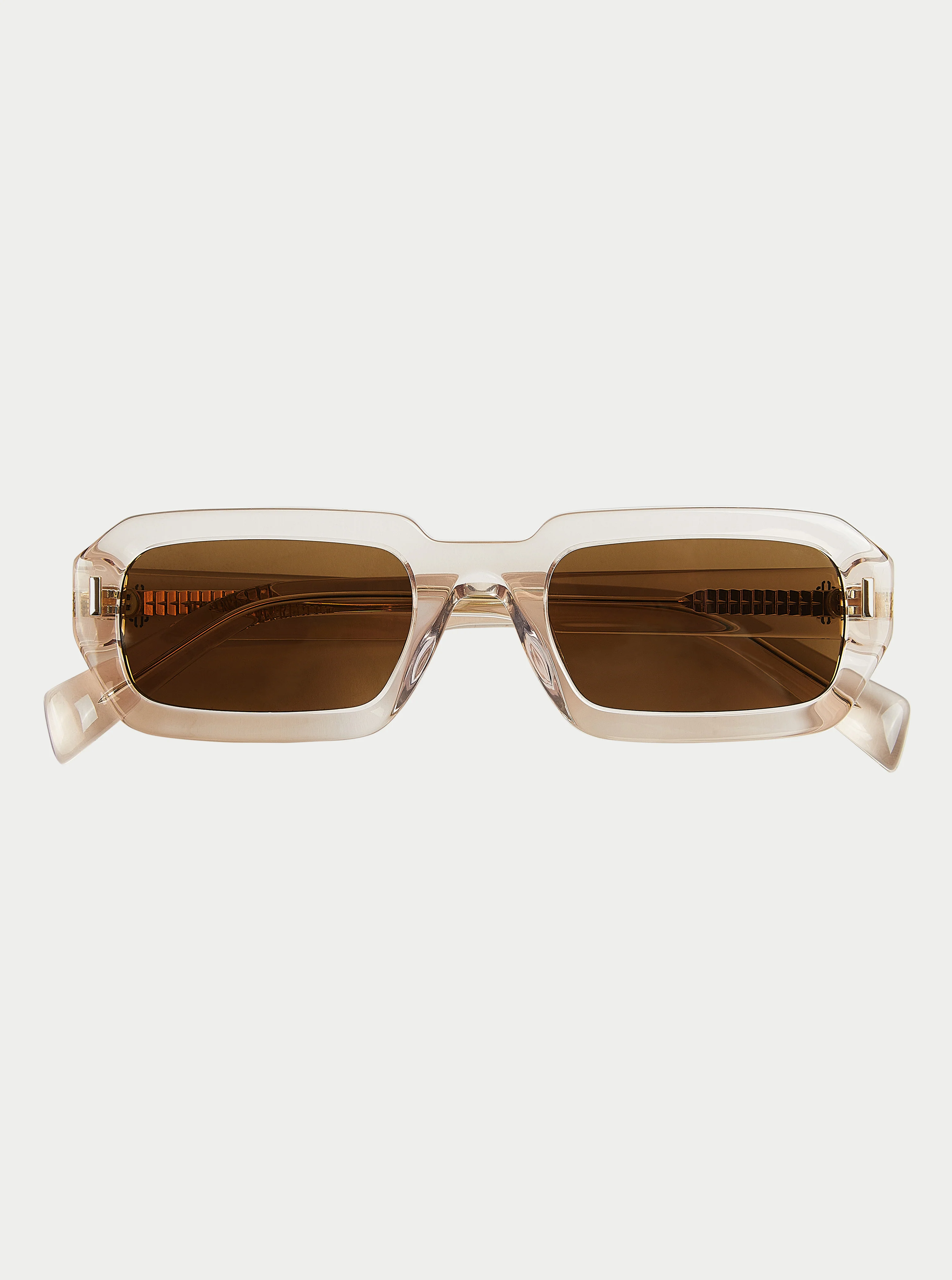 EMBLEM SUNGLASSES - CHAMPAGNE
