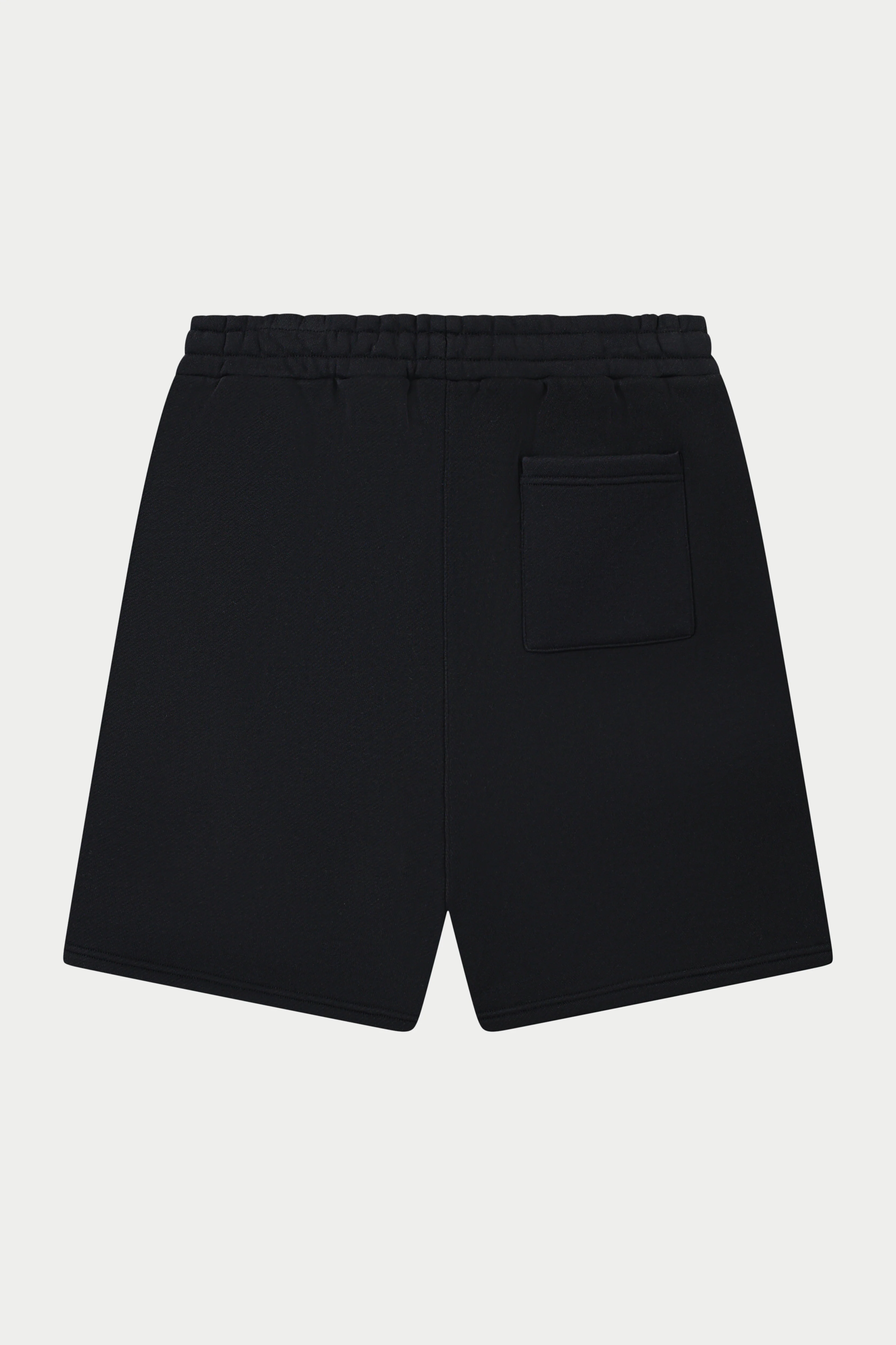HEAVYWEIGHT MONOGRAM EMBLEM SHORTS - BLACK
