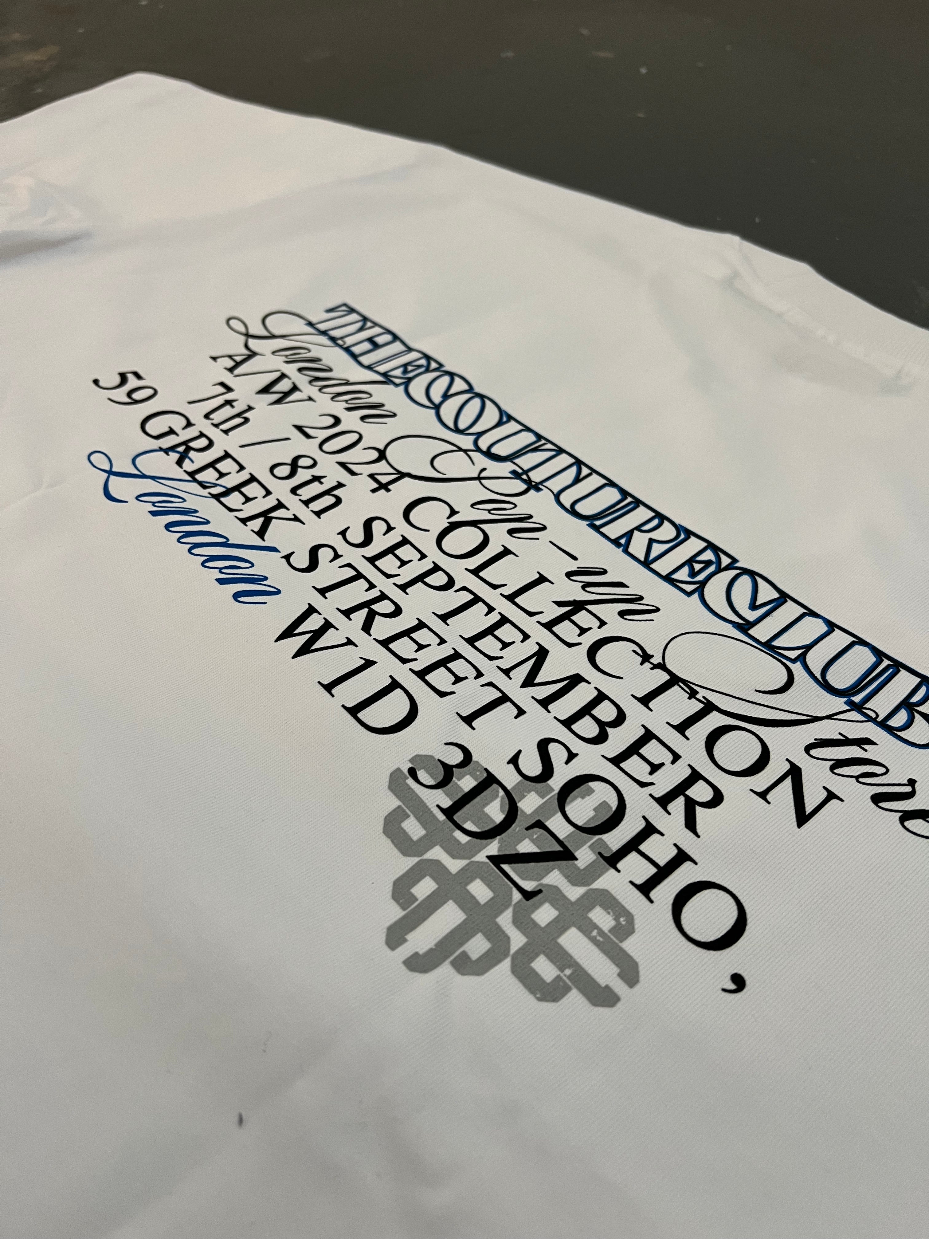LONDON POP UP T-SHIRT - WHITE