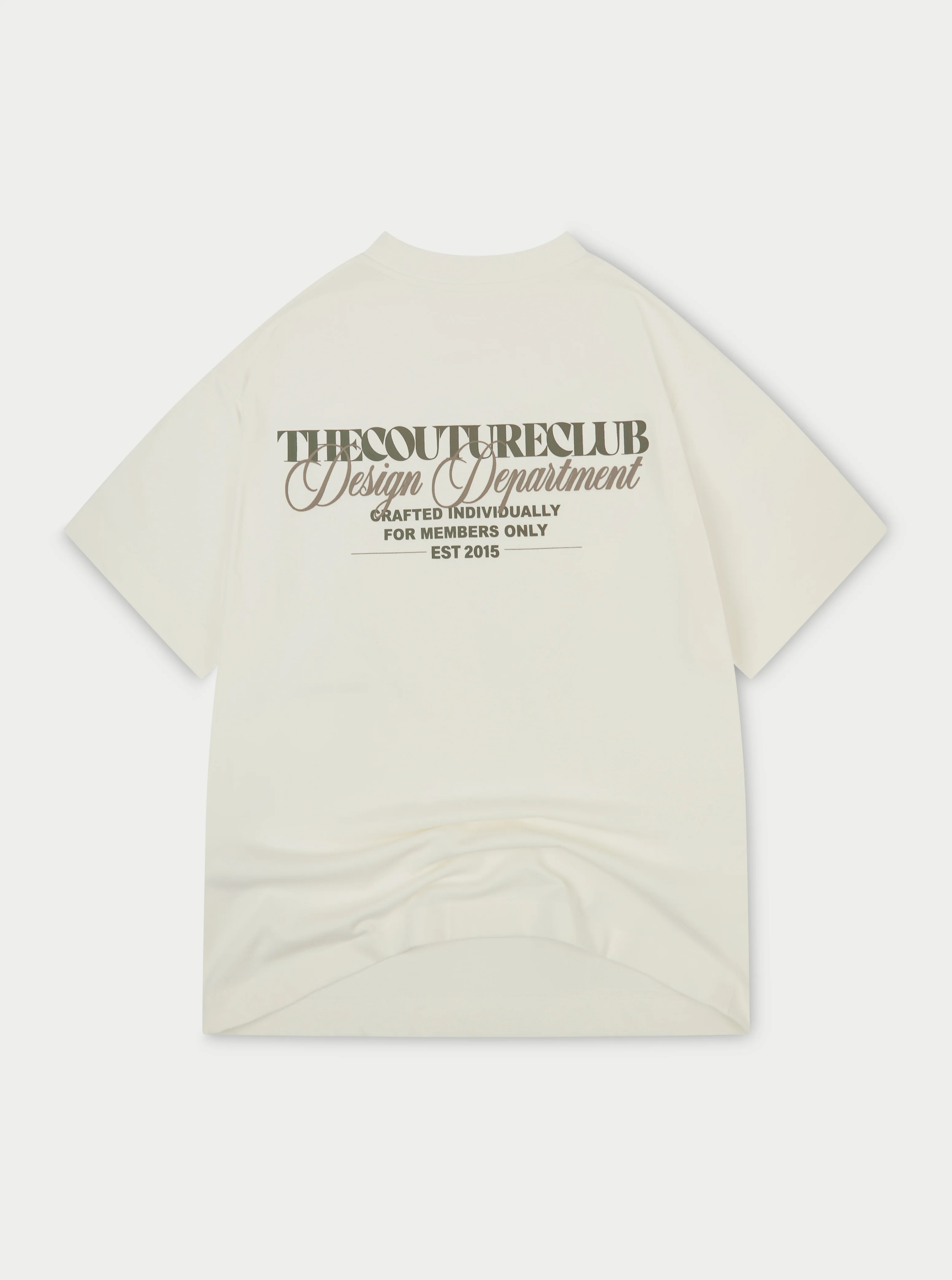 DESIGN DEPARTMENT GRAPHIC T-SHIRT - KHAKI