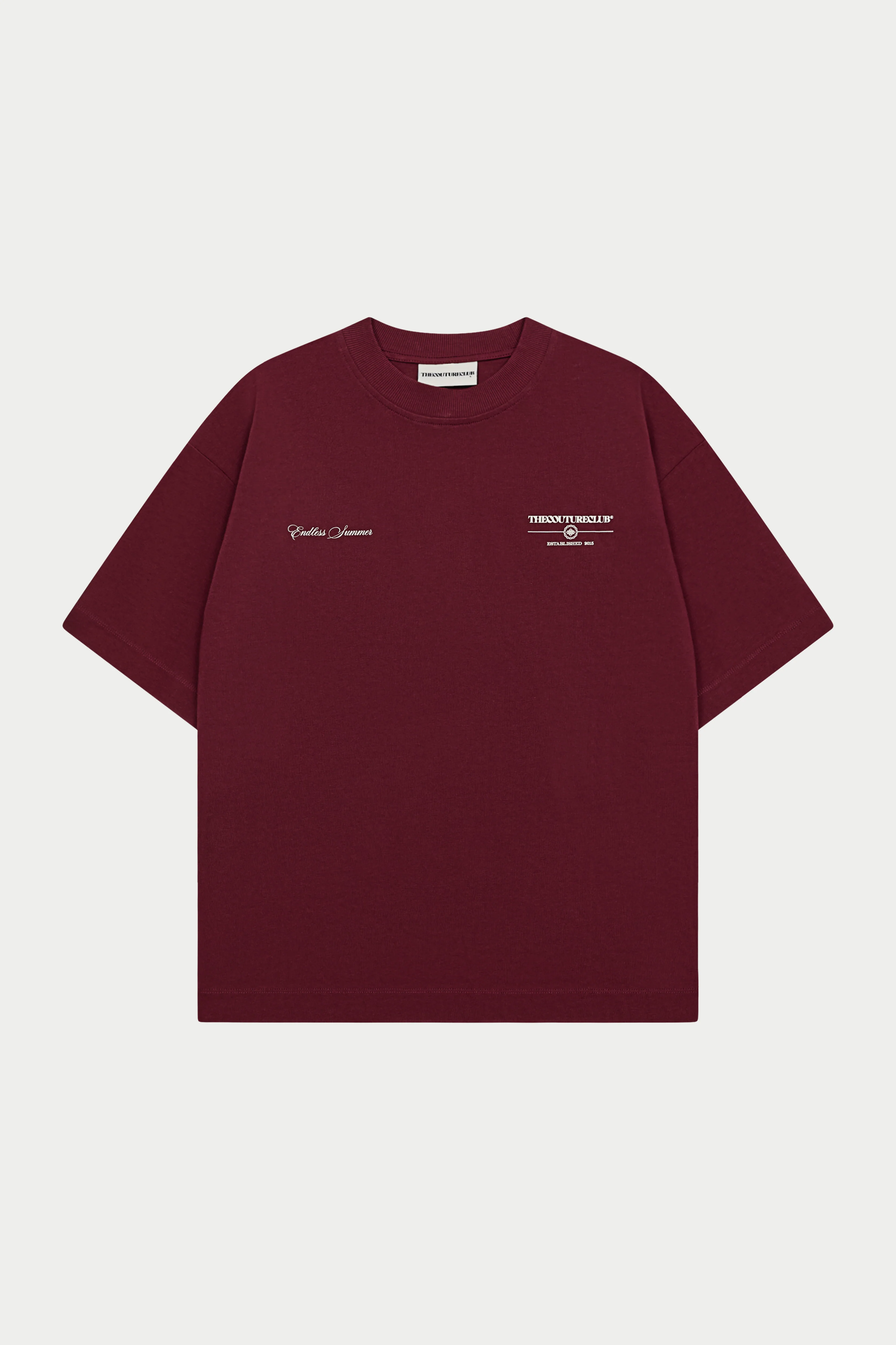 ENDLESS SUMMER GRAPHIC T-SHIRT - BURGUNDY