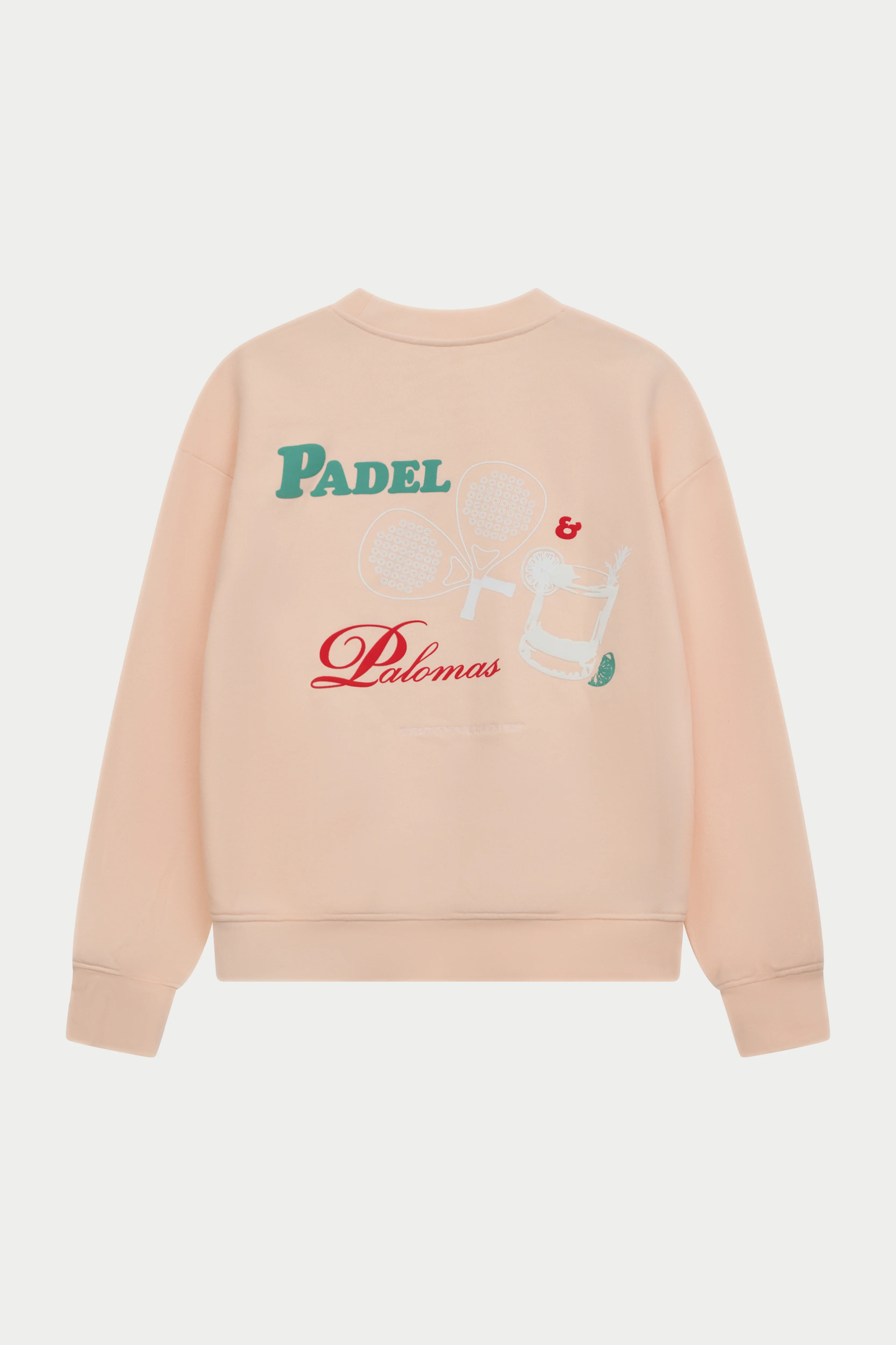 PADEL & PALOMAS SWEATSHIRT - PEACH