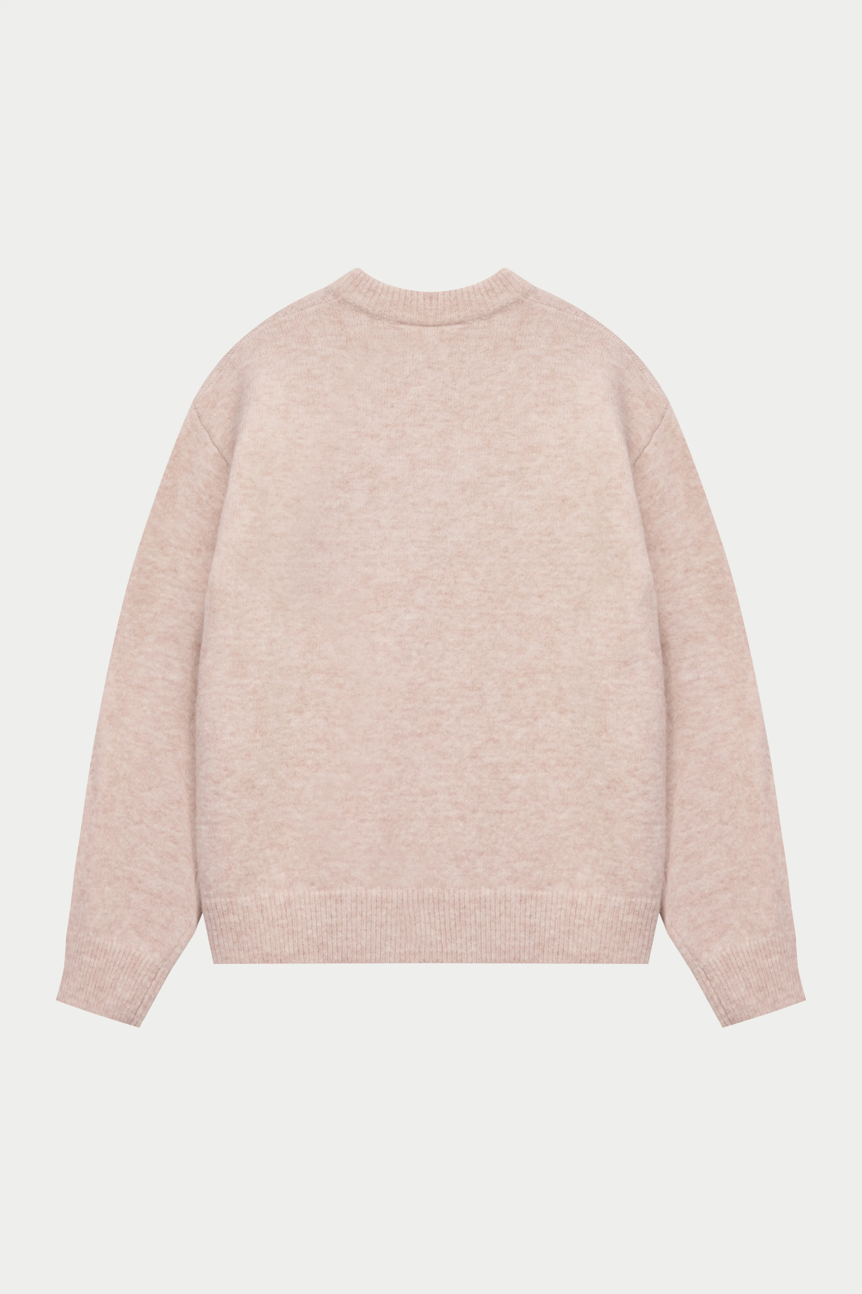 CTRE KNITTED SWEATSHIRT - PINK
