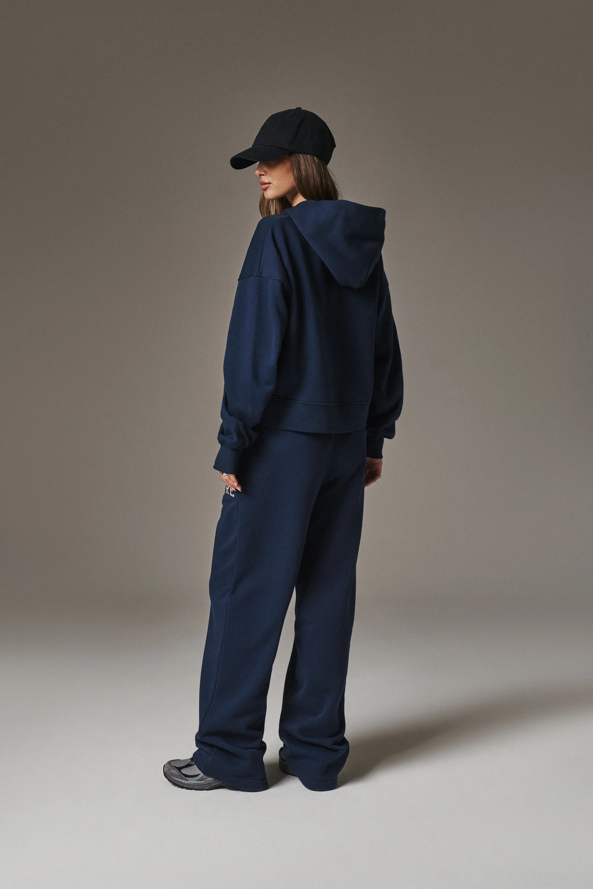 CTRE WIDE LEG JOGGERS - NAVY