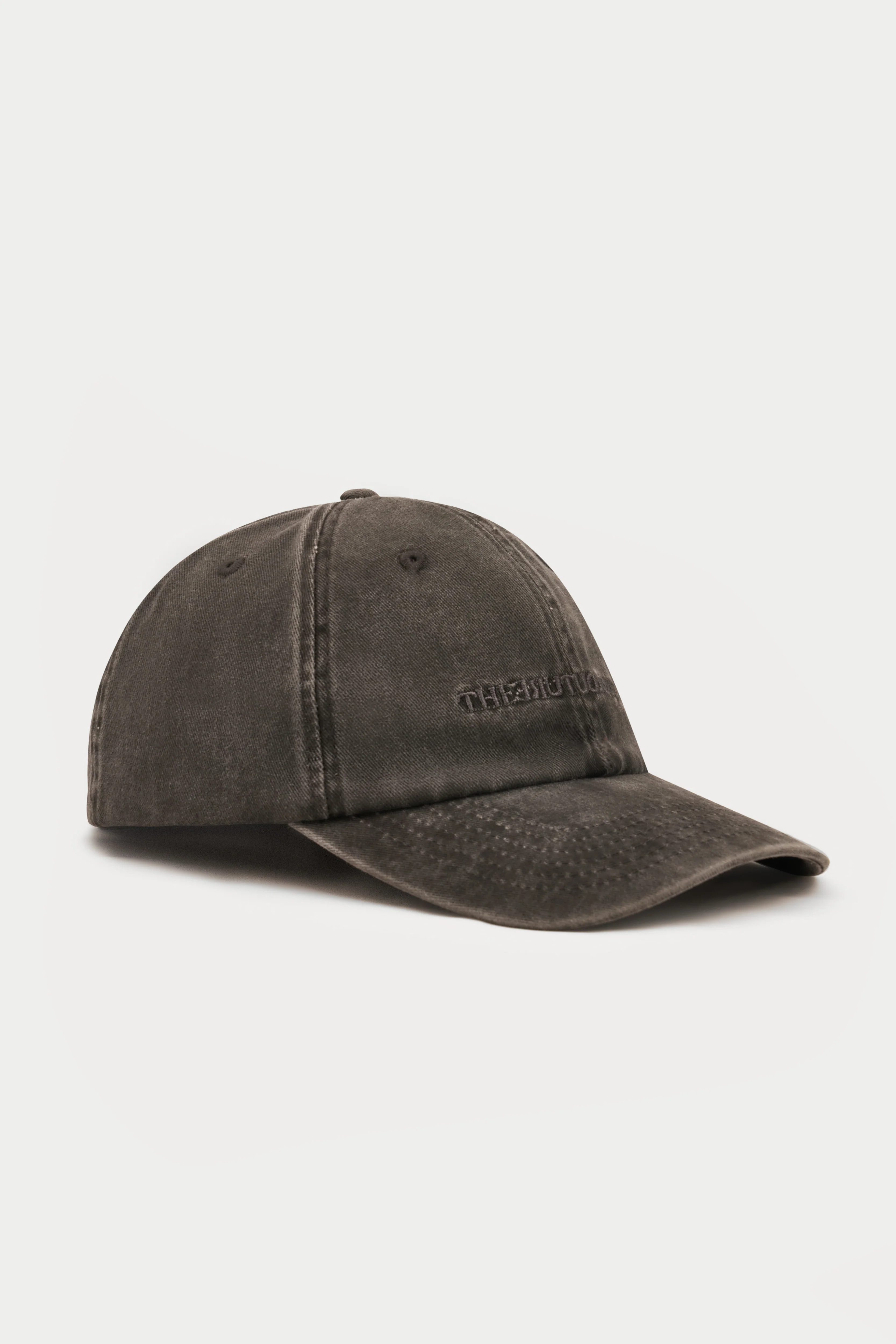 WASHED REVERSE COPYRIGHT CAP - WASHED BLACK