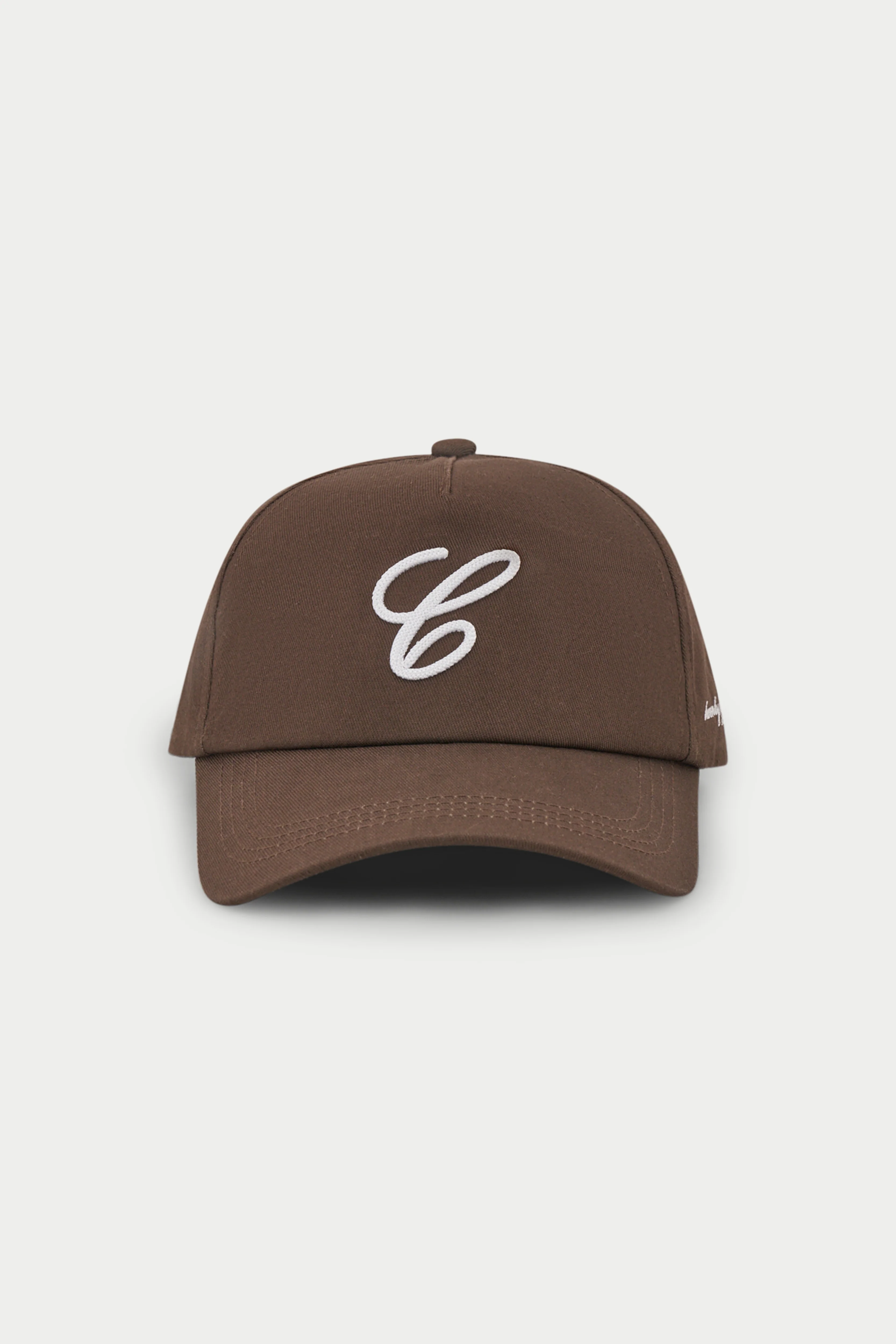 C SCRIPT CAP - BROWN