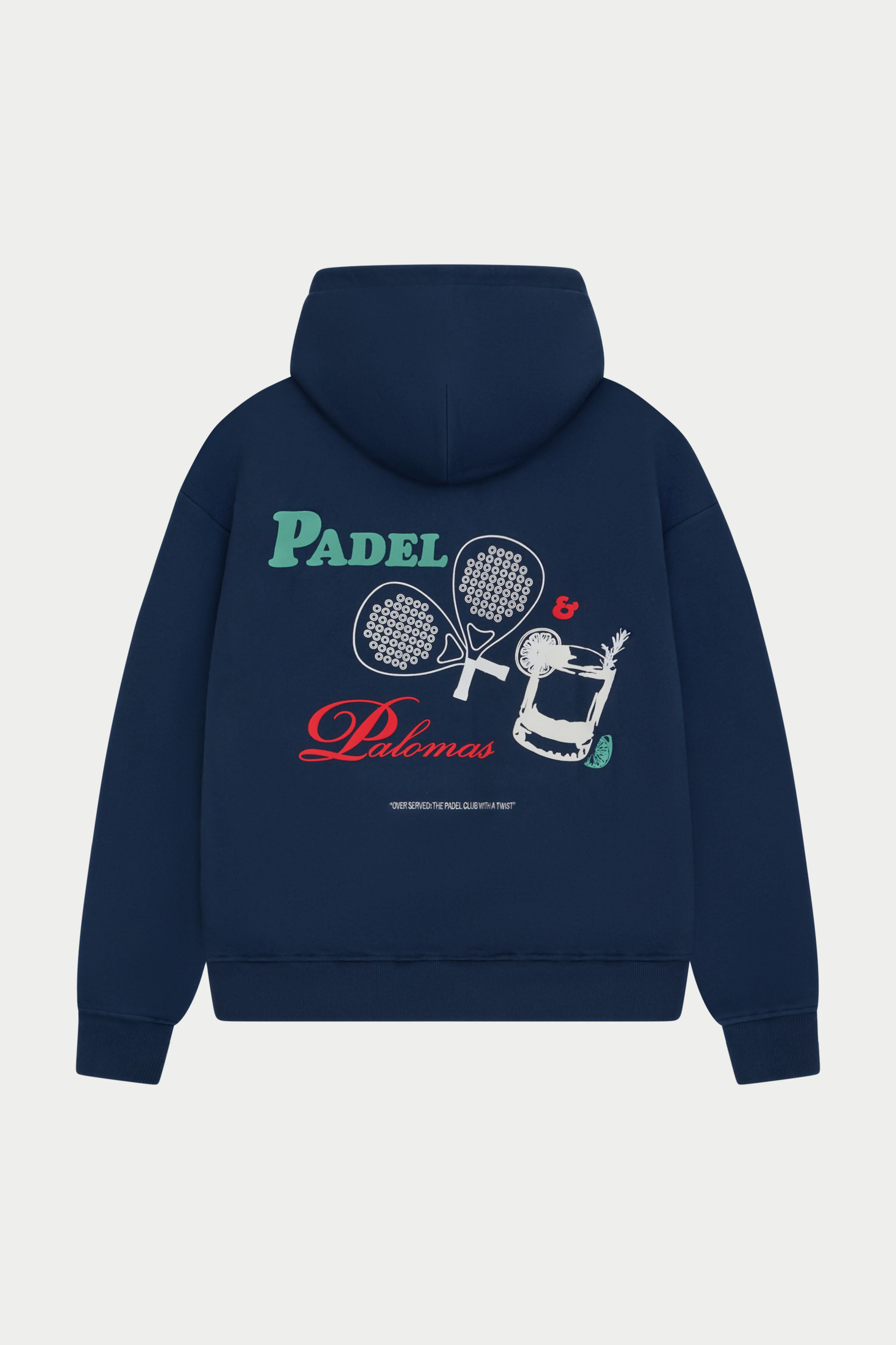 PADEL & PALOMAS OVERSIZED HOODIE - NAVY