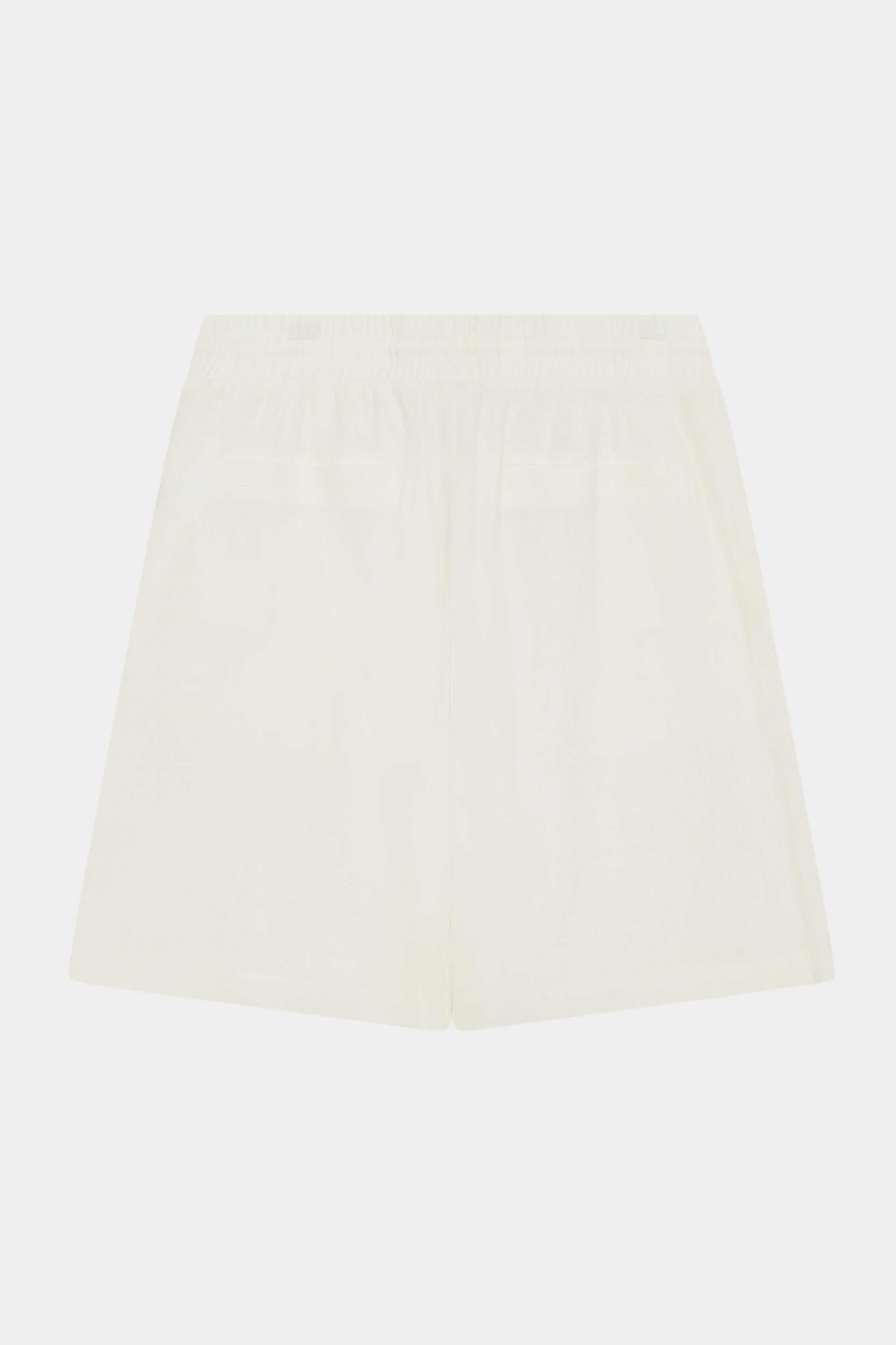 TEXTURED WOVEN SHORTS - WHITE
