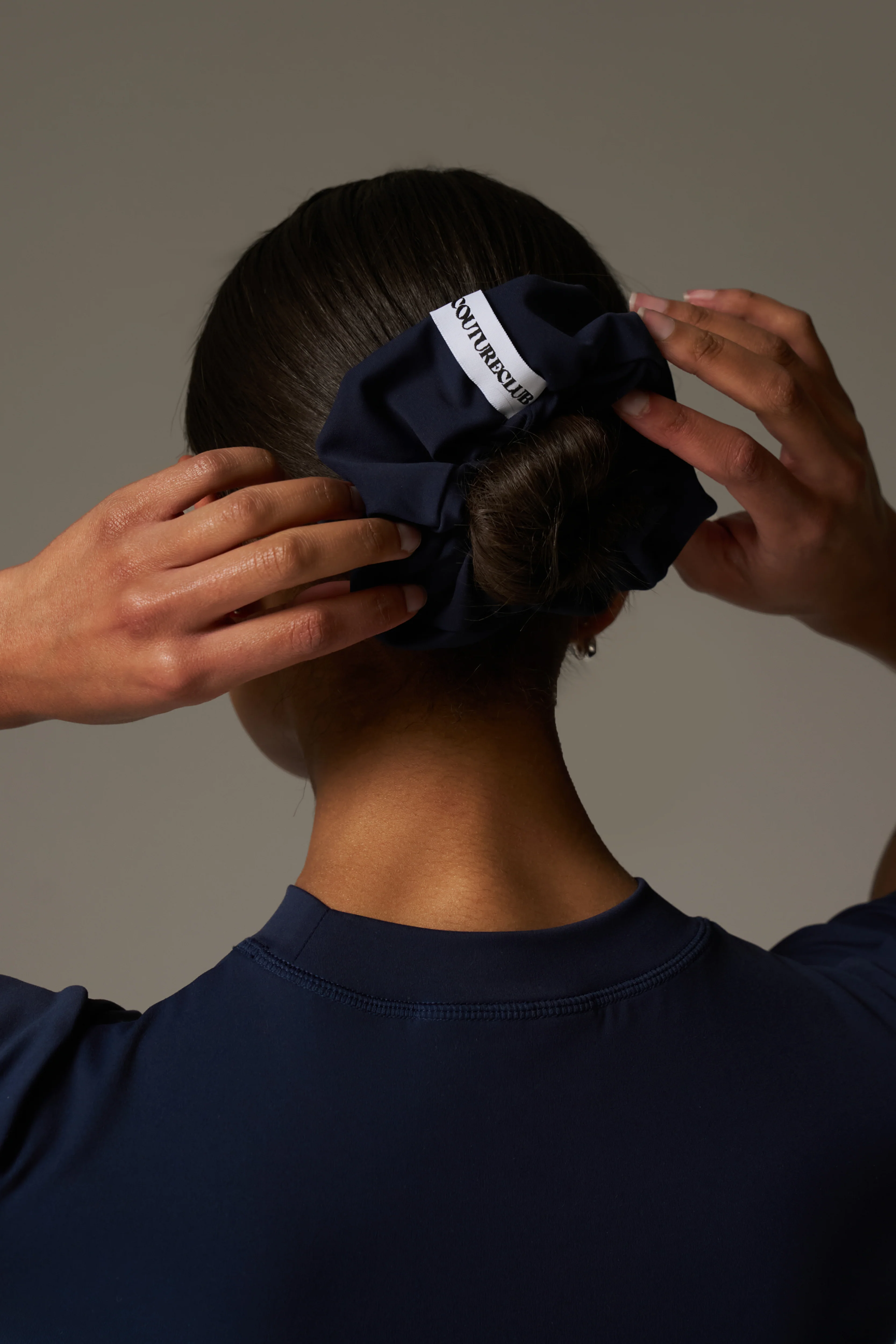 SCULPT SCRUNCHIE - DARK NAVY