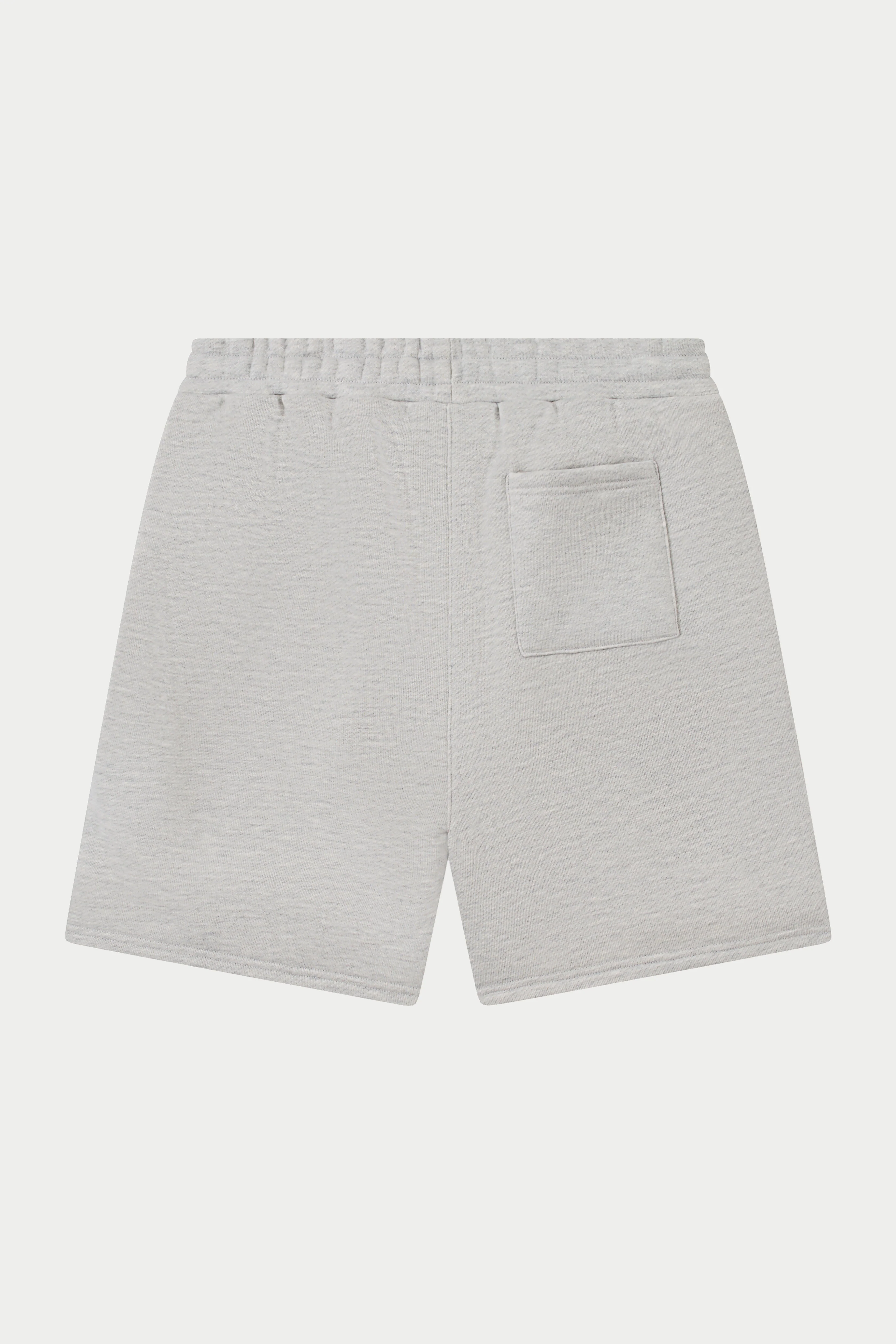 HEAVYWEIGHT MONOGRAM EMBLEM SHORTS - GREY MARL