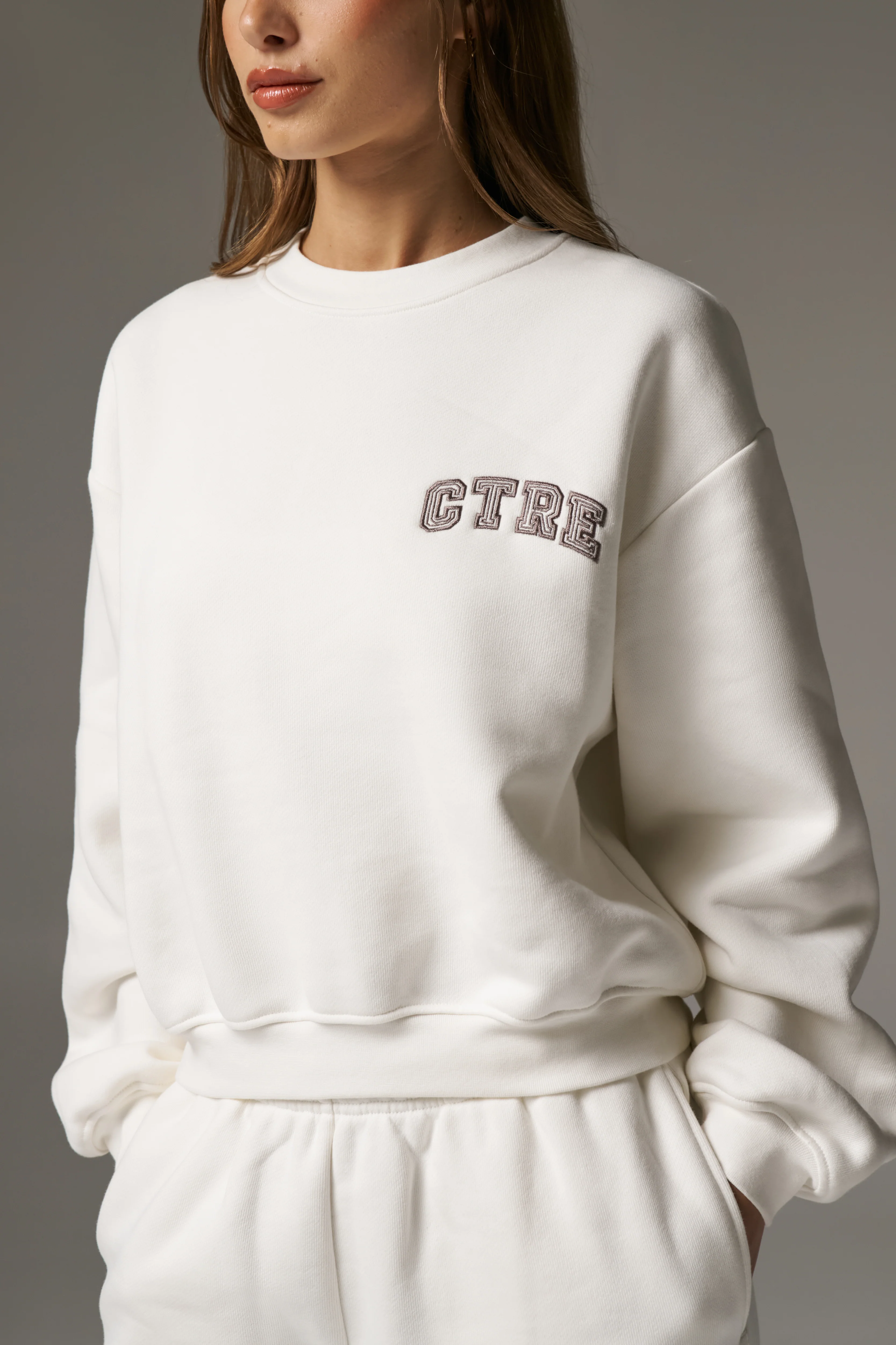 CTRE SWEATSHIRT - OFF WHITE