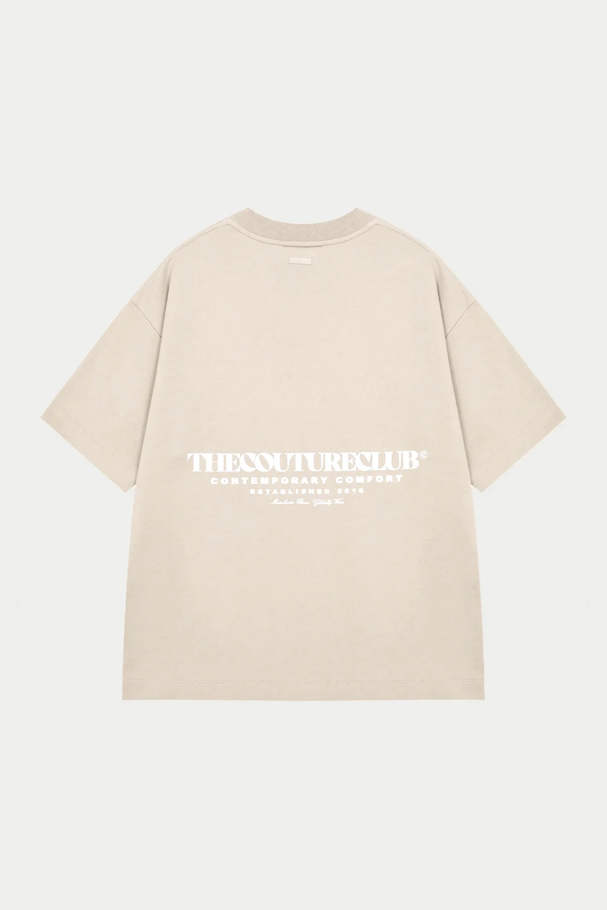 HEAVYWEIGHT COPYRIGHT T-SHIRT - BEIGE