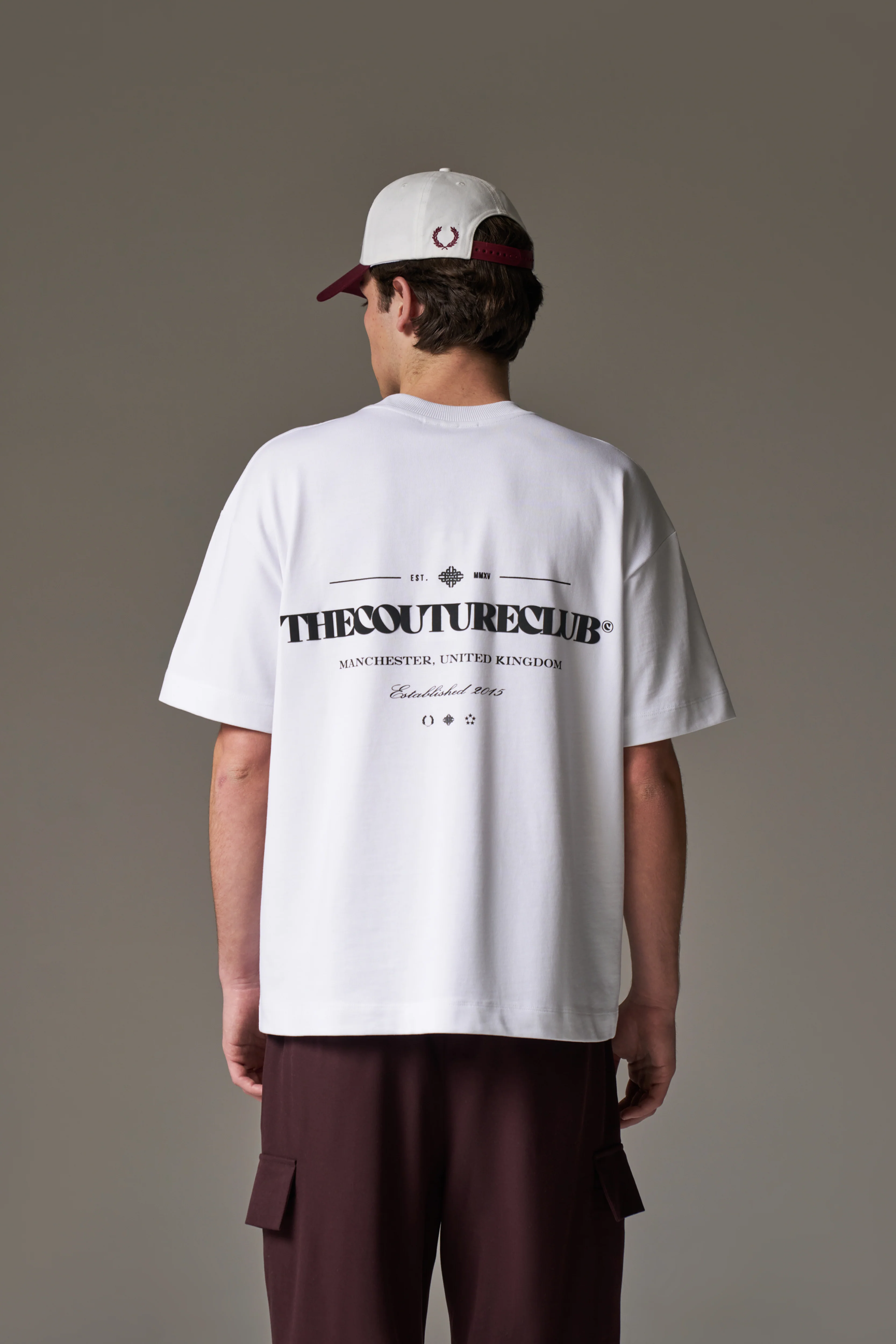 COPYRIGHT MULTI  GRAPHIC T-SHIRT - WHITE