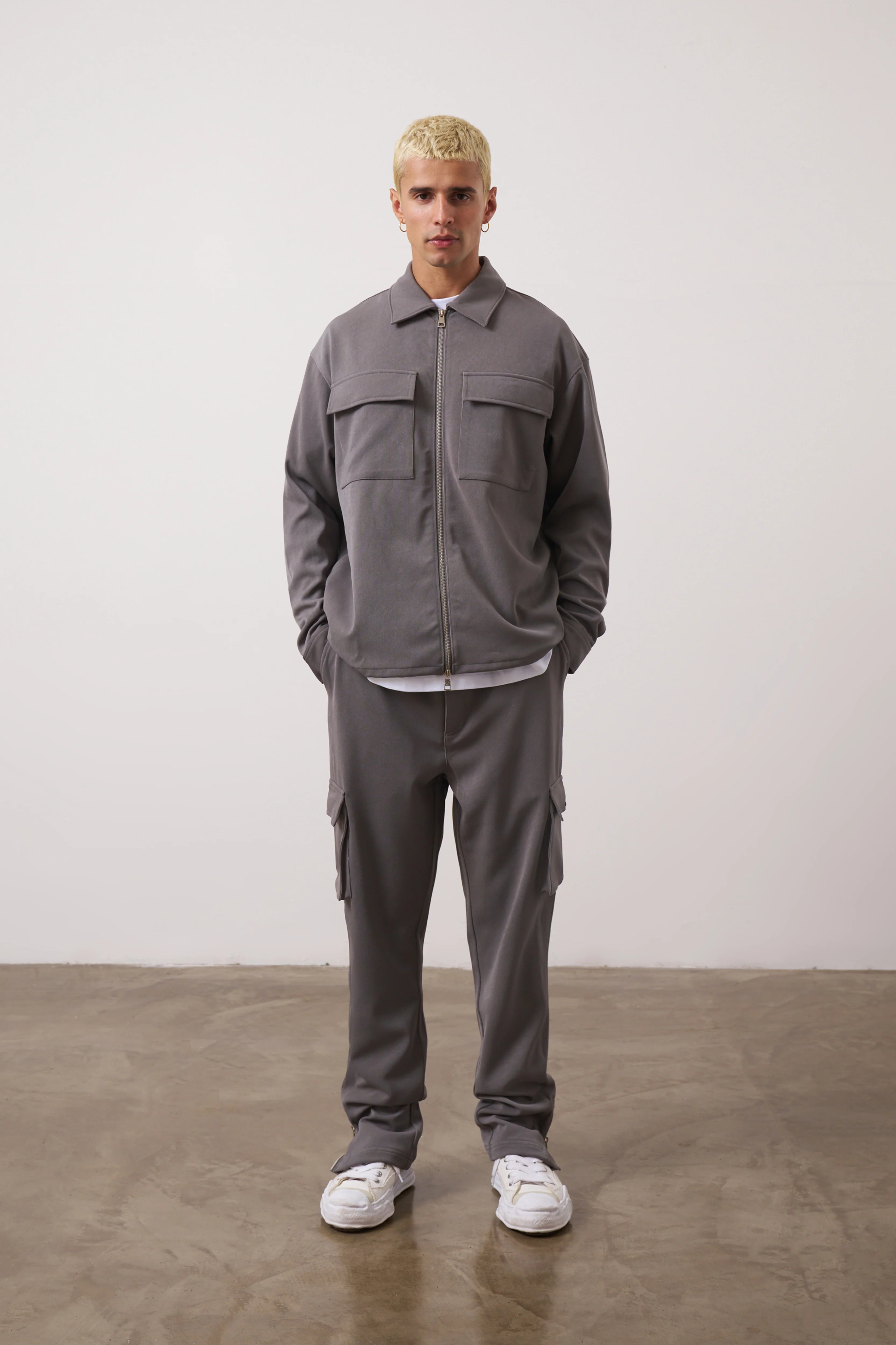 TECHNICAL RIB SMART CARGOS - CHARCOAL