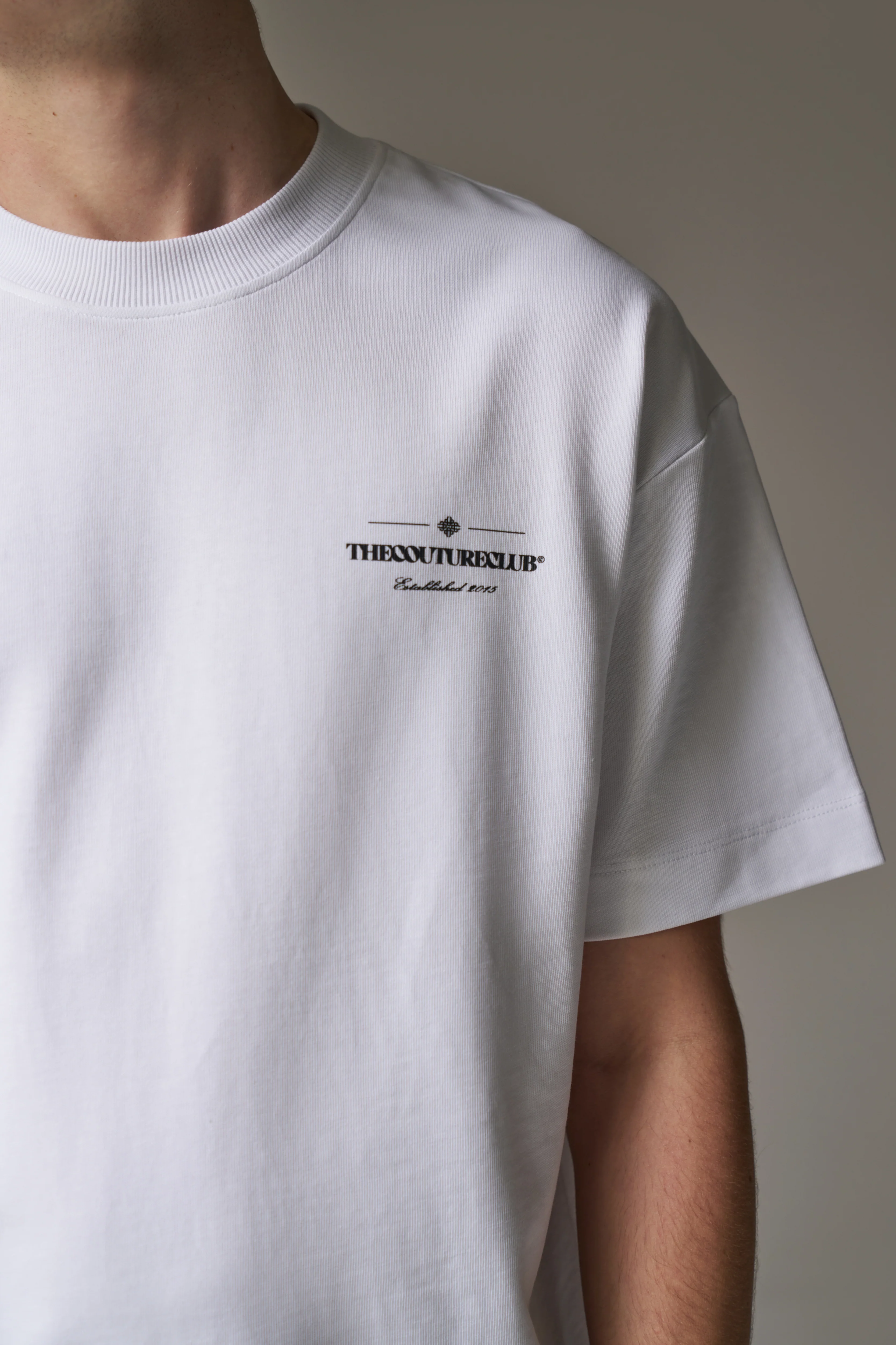 COPYRIGHT MULTI  GRAPHIC T-SHIRT - WHITE