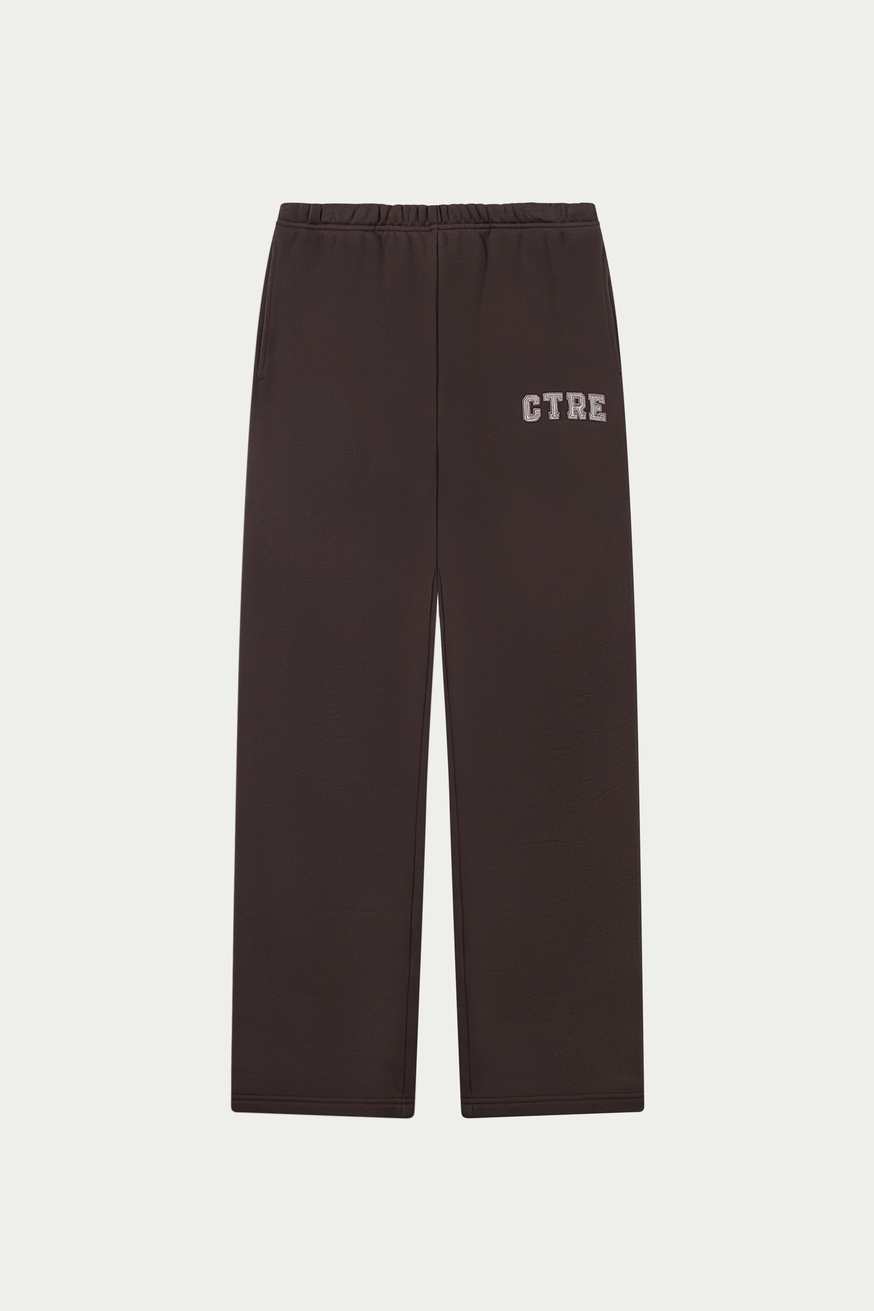 CTRE KNITTED JOGGERS - BROWN