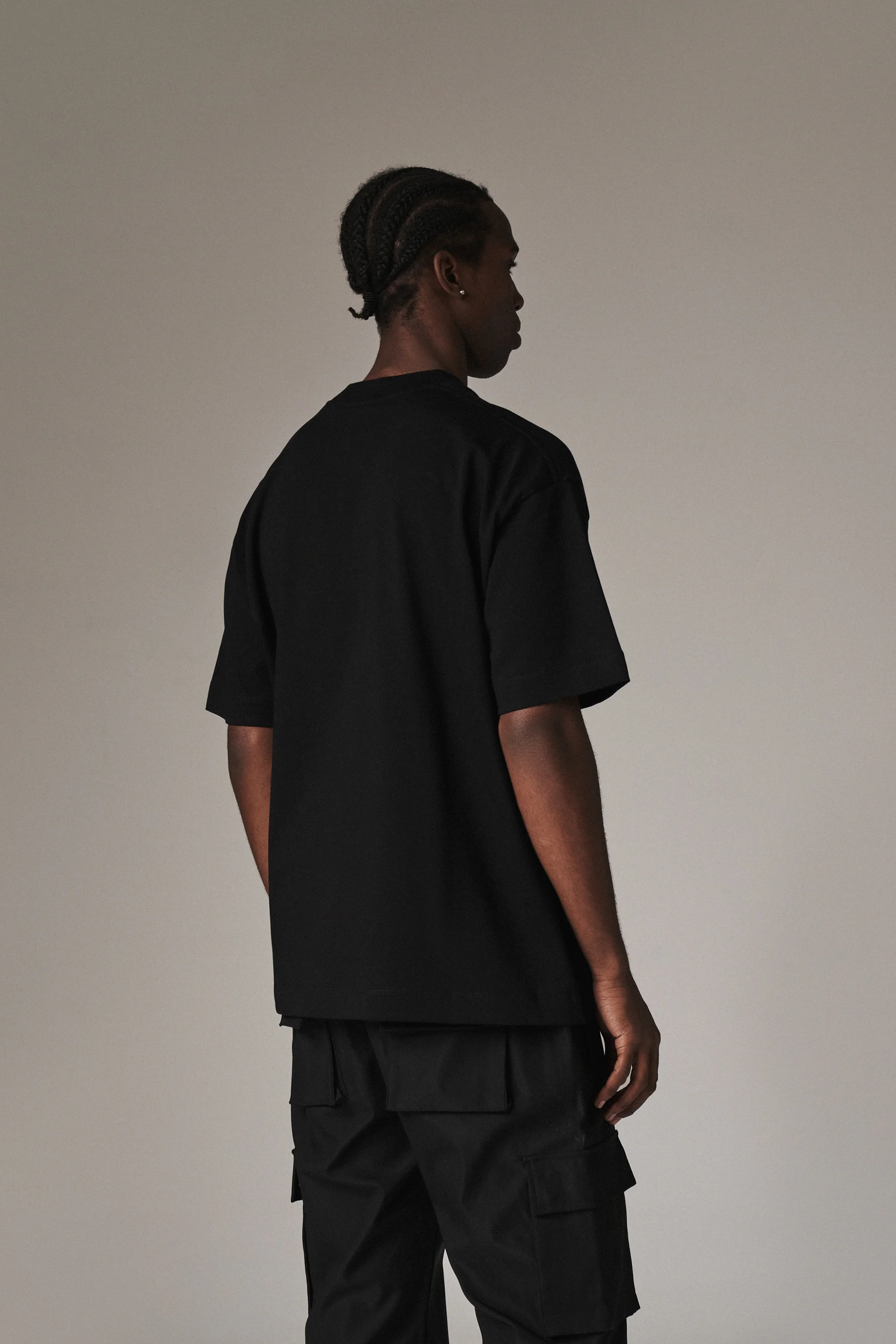 SUPER HEAVYWEIGHT BLANK T-SHIRT - BLACK