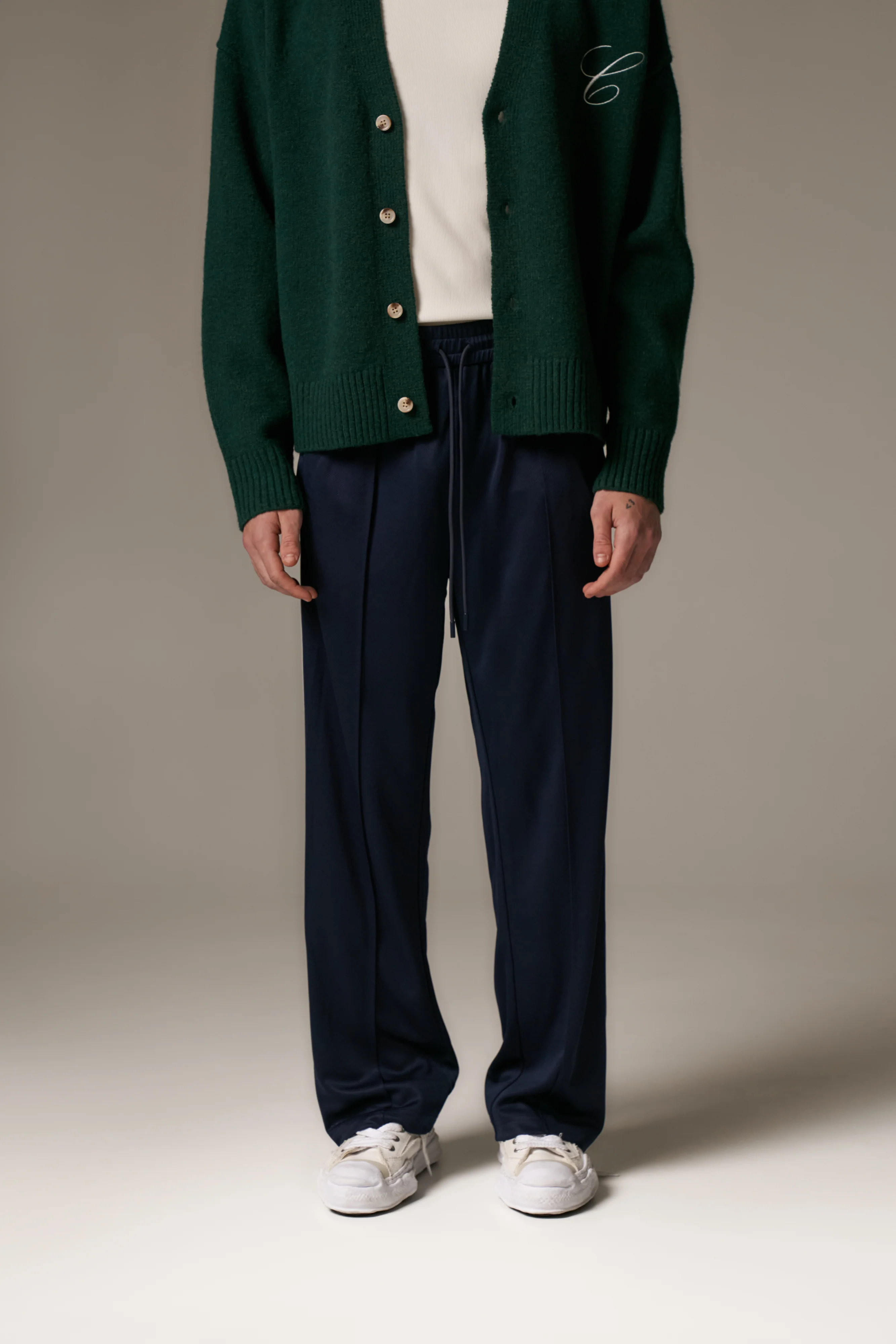 TAPE MESH JOGGER - NAVY